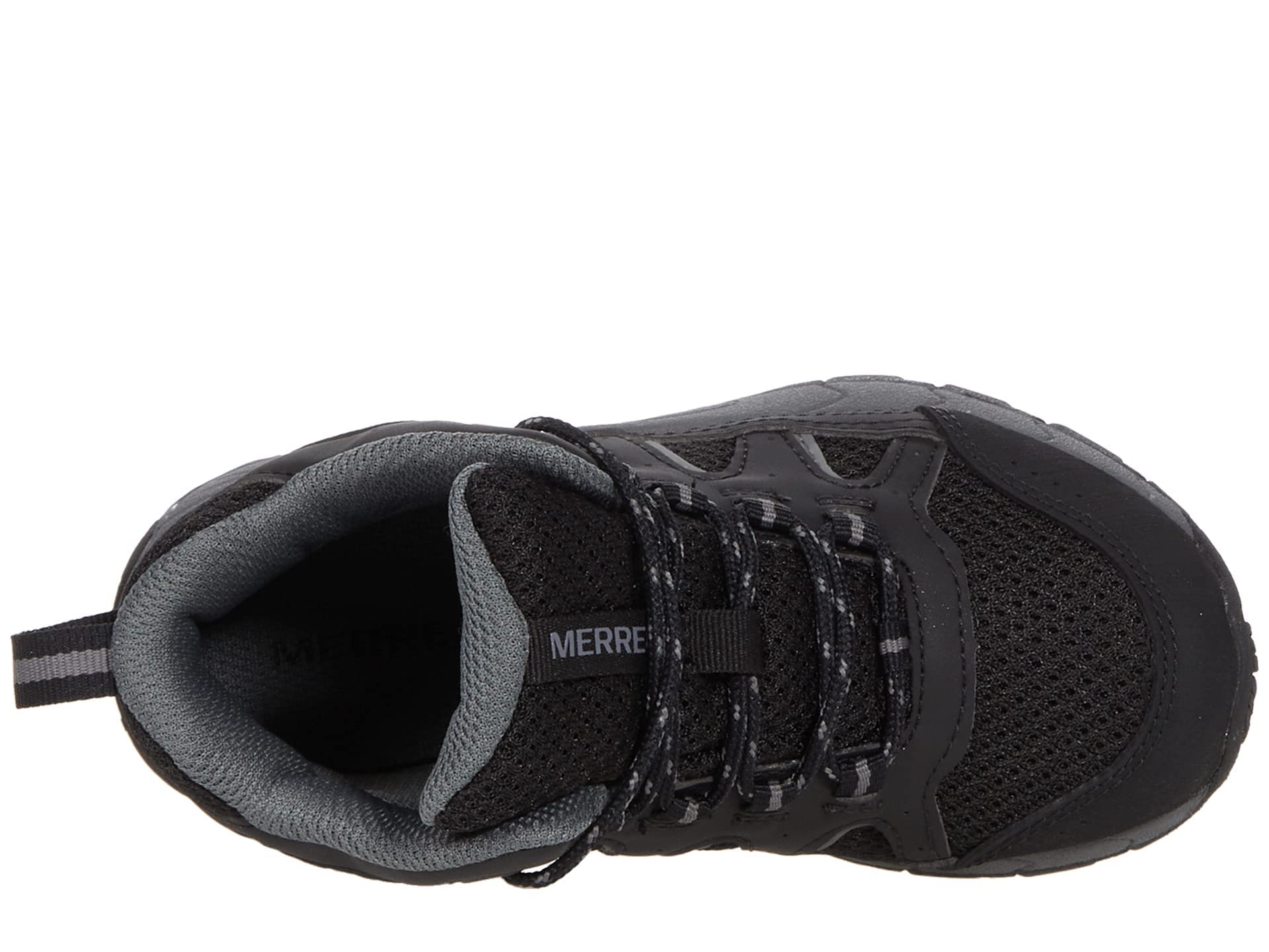 Merrell Kids Oakcreek Mid Waterproof Hiking Boots - Lightweight & Durable Outdoor Shoes for Boys & Girls - Perfect for Trail Hiking, Camping & Outdoor Adventures