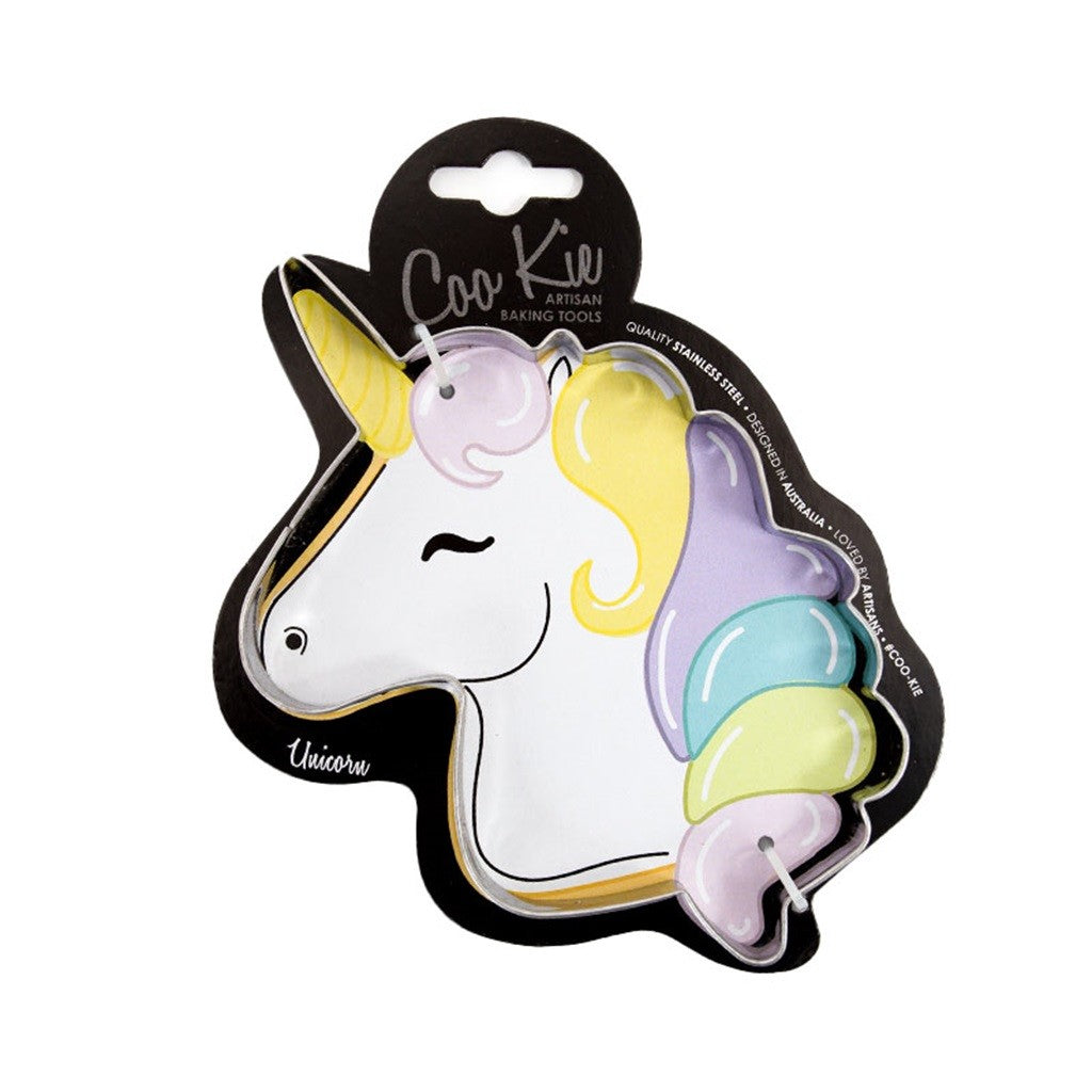 Unicorn Cookie Cutter Set for Baking - Stainless Steel DIY Cookie Molds for Kids Birthday Parties, Christmas Decorations & Holiday Baking Gifts