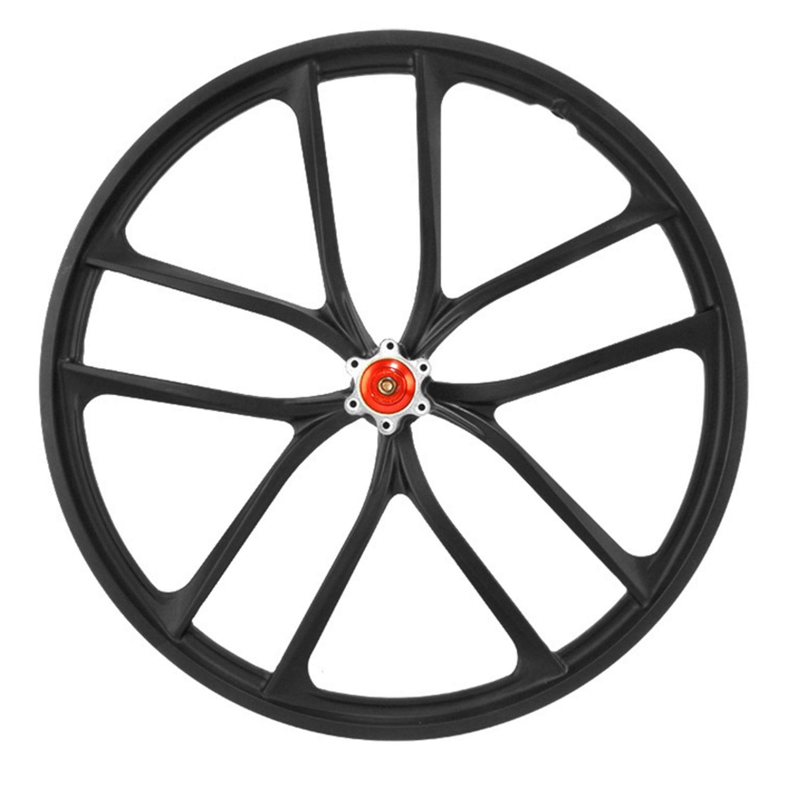 20 Inch Mountain Bike Wheelset - Lightweight Magnesium Alloy Rims with Quick Release & Disc Brake Compatible - Perfect for Trail Riding, Commuting and Off-Road Cycling