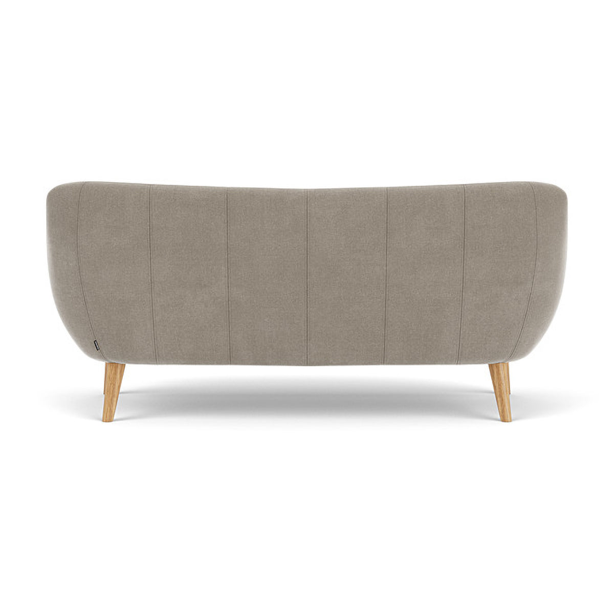 Herman Fabric 3-Seater Sofa - Modern Living Room Couch for Small Spaces, Comfortable Sectional Sofa for Apartment, Dorm & Home Decor | Perfect for Relaxing, Entertaining & Family Gatherings
