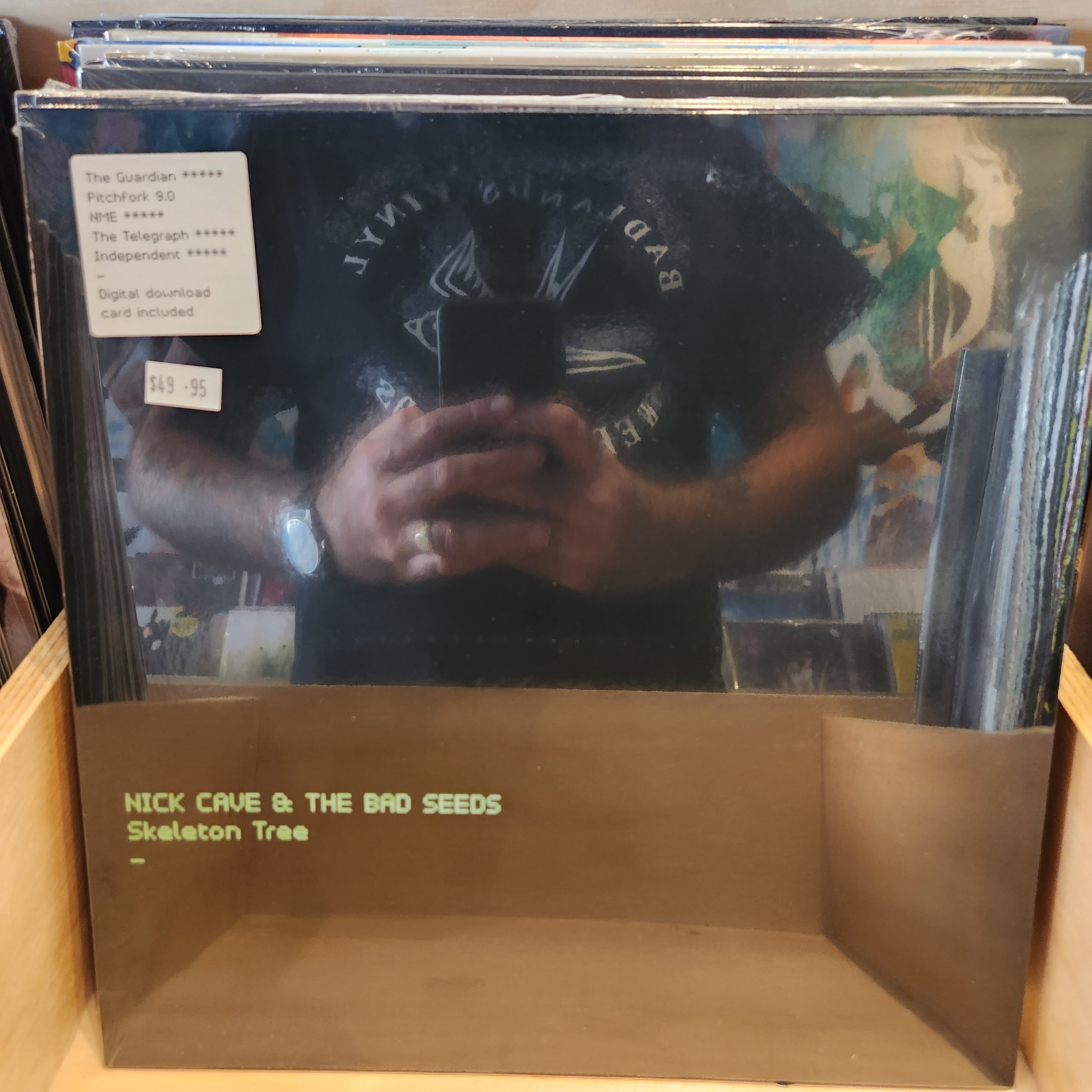 Nick Cave & the Bad Seeds - Skeleton Tree Vinyl LP Record | Limited Edition Alternative Rock Music for Collectors & Audiophiles | Perfect for Home Listening & Vinyl Enthusiasts