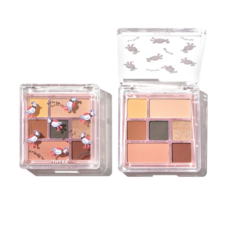THYRA Childlike Eyeshadow Palette - 12 Vibrant Colors, Cruelty-Free & Vegan Makeup for Kids & Teens - Perfect for Parties, Halloween, and Playful Looks