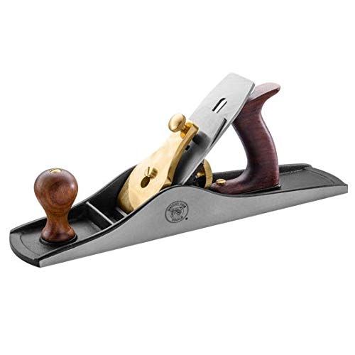 Bench Dog Tools No. 5-1/2 Jack Plane - Premium Woodworking Hand Plane for Smoothing & Edge Jointing | Ideal for Cabinet Making, Furniture Crafting & DIY Wood Projects