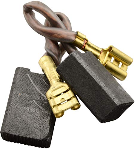 Milwaukee AGV24-230 E Carbon Brushes Replacement - Compatible with Milwaukee AGV24-230 E Power Tools - Auto Stop Feature with Cable & Spring - Replaces 4.931.395.107 & 4931 3951 07 - Ideal for Drilling, Sanding & Woodworking Projects