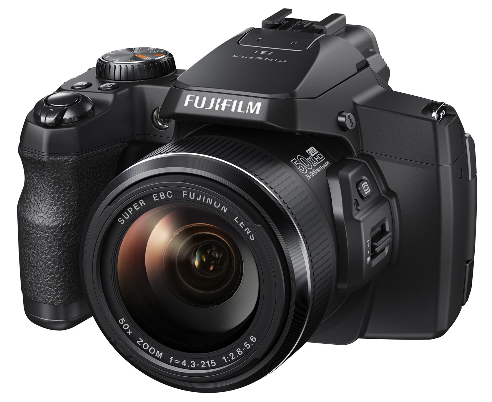 Fujifilm FinePix S1 16MP Waterproof Digital Camera with 50x Optical Zoom, 3.0-Inch LCD, WiFi & GPS (Black) - Perfect for Travel, Outdoor Adventures & Wildlife Photography