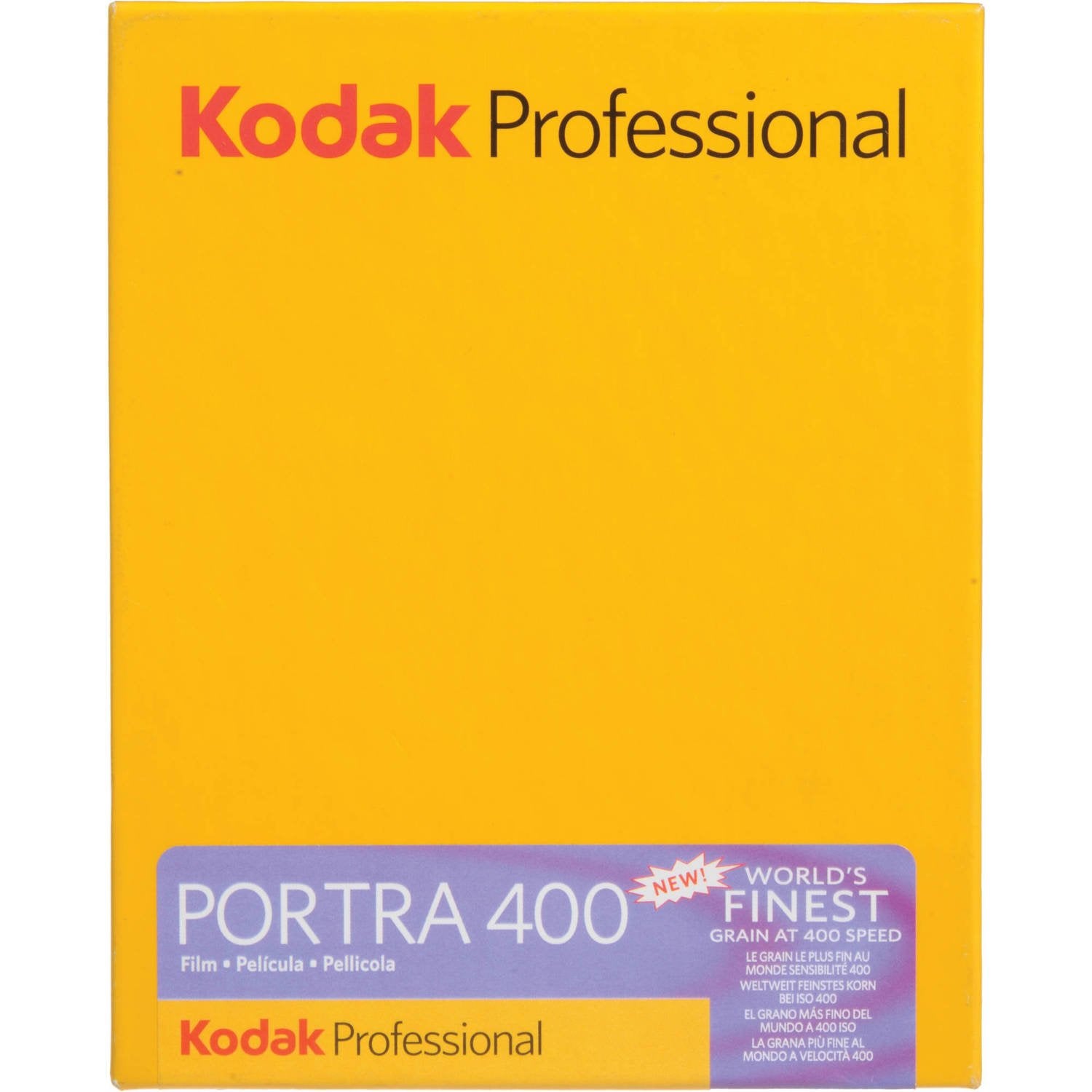 Kodak Portra 400 4x5 Color Negative Film - 10 Sheets Pack | Professional Photography, Landscape & Portrait Shooting, Studio Work