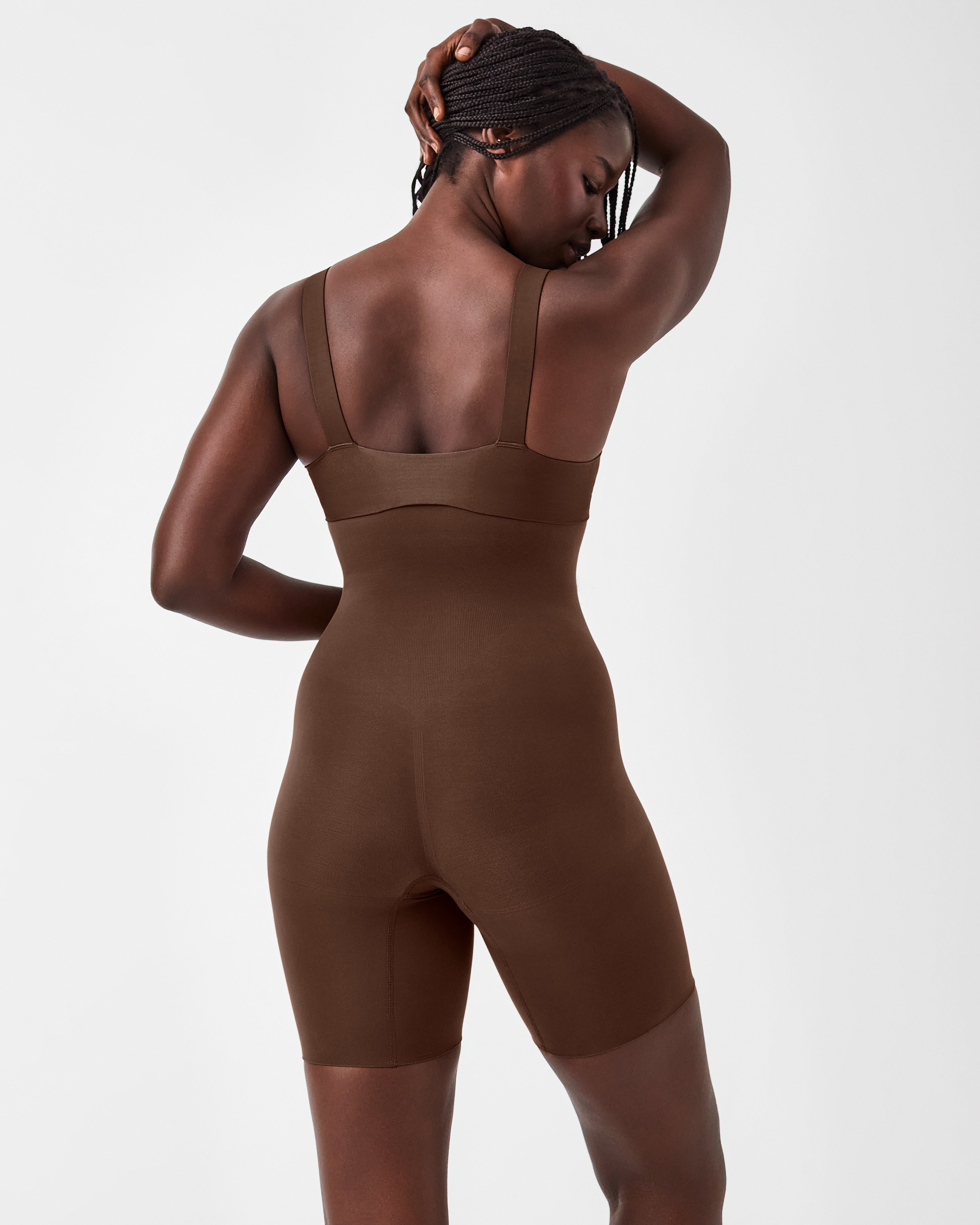 SPANX Sculpt™ Seamless Power High Waisted Mid Thigh Shorts - Shapewear for Women, Tummy Control & Slimming Underwear - Perfect for Dresses, Workout & Everyday Wear