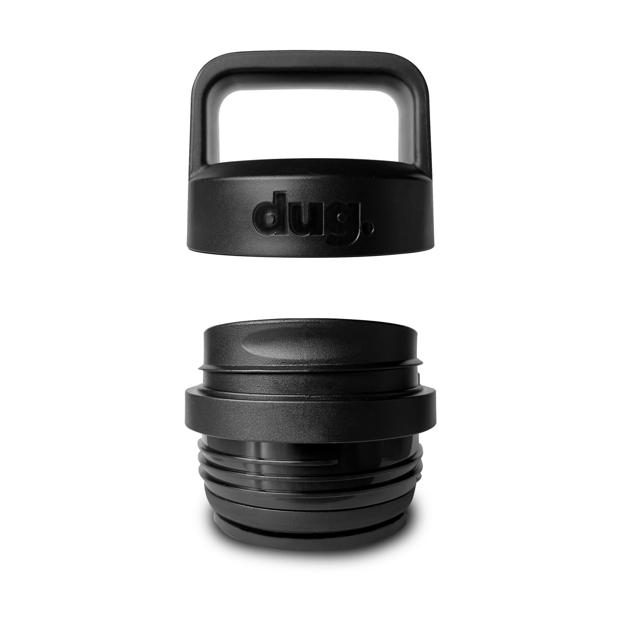 2L Insulated Stainless Steel Water Bottle - Black, Leak Proof, BPA Free - Perfect for Hiking, Gym & Outdoor Activities
