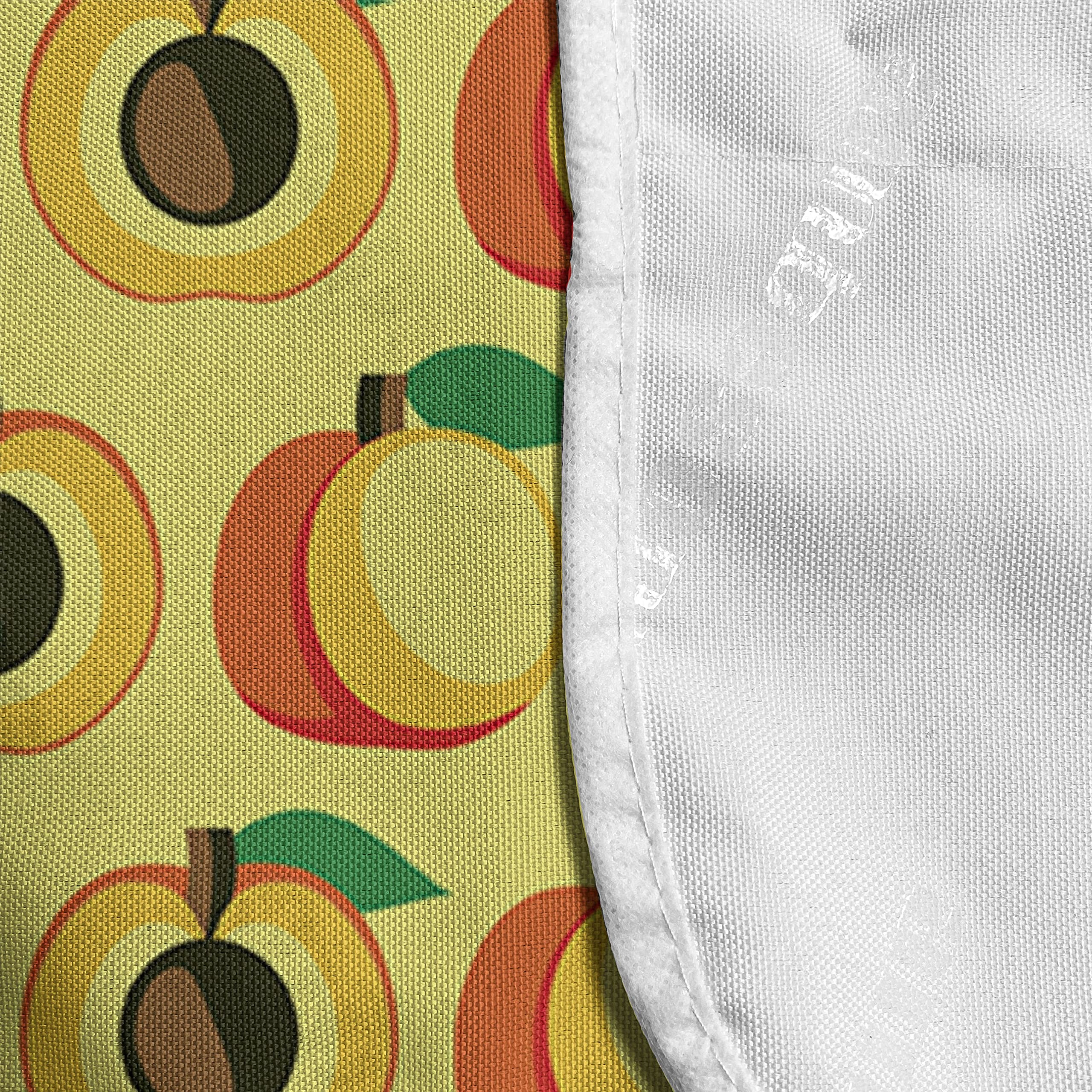 Ambesonne Fruits Microwave Cover - Waterproof Kitchen Organizer with Pockets, 36