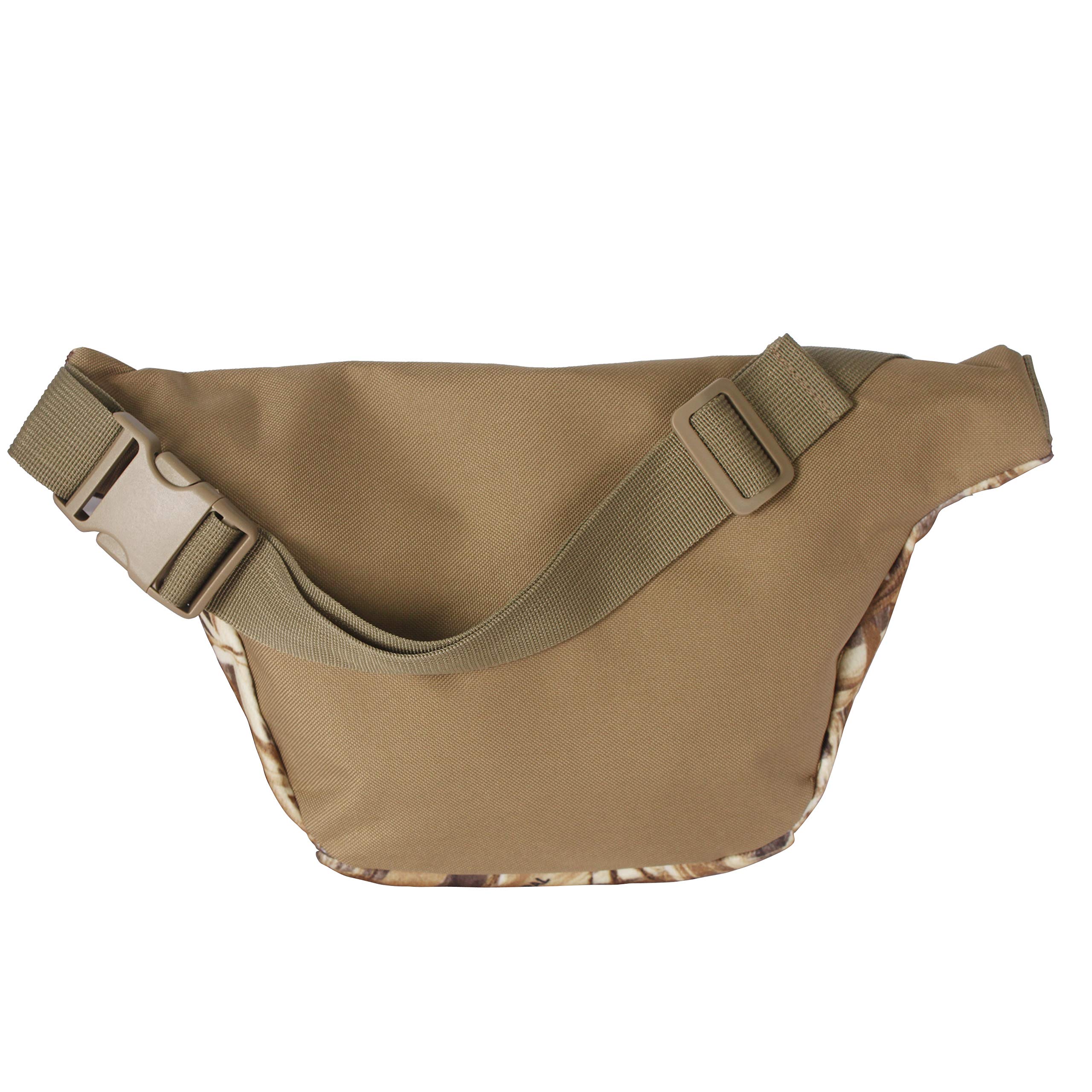 AUSCAMOTEK Hunting Fanny Pack for Men - Camouflage Waist Bag with Dry Grass Camo Design | Perfect for Hunting, Hiking, and Outdoor Adventures