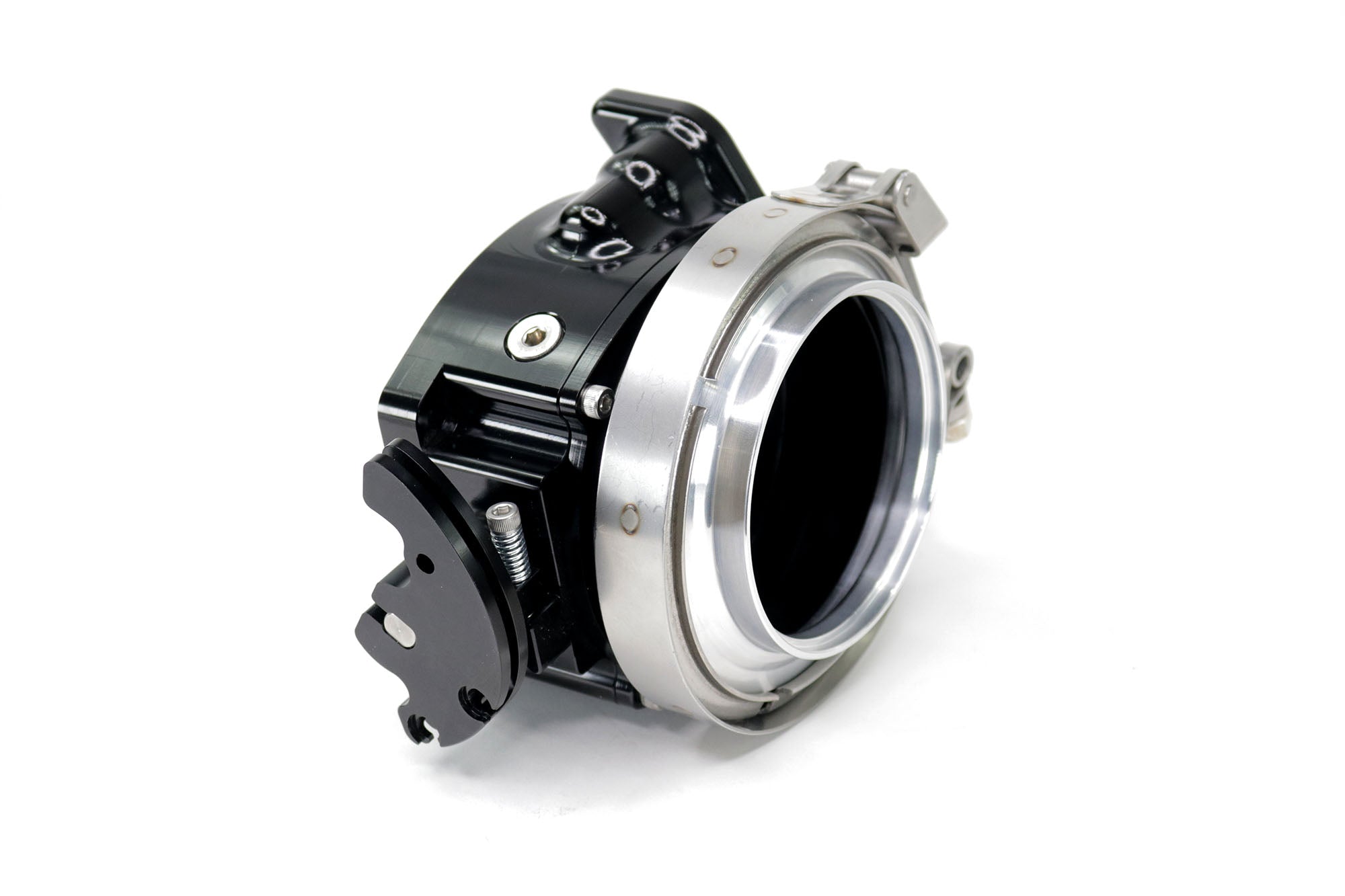 ICON 92/95mm High Performance Cable Drive Throttle Body (Black) - Interchangeable Connection for Ford Mustang, Chevy Camaro - Perfect for Racing & Engine Upgrades