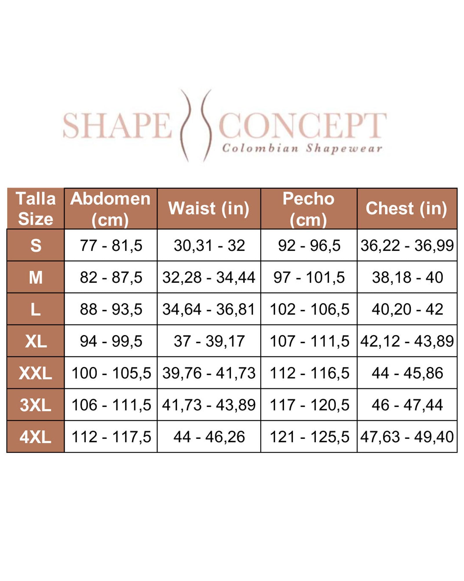 SHAPE CONCEPT Colombian Men's Shapewear - Slimming Girdle for Stomach Compression & Waist Trainer | Perfect for Body Shaping, Post-Surgery Recovery & Formal Events