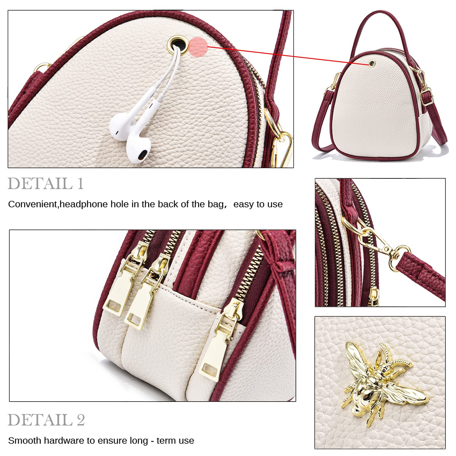 Lightweight Crossbody Bag for Women - Stylish Phone Purse for Daily Use
