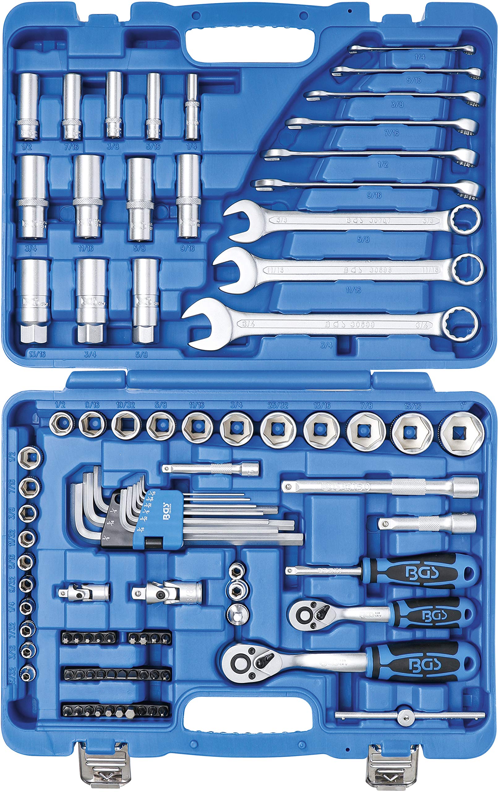 BGS 2299 92-Piece Socket Set - 1/4