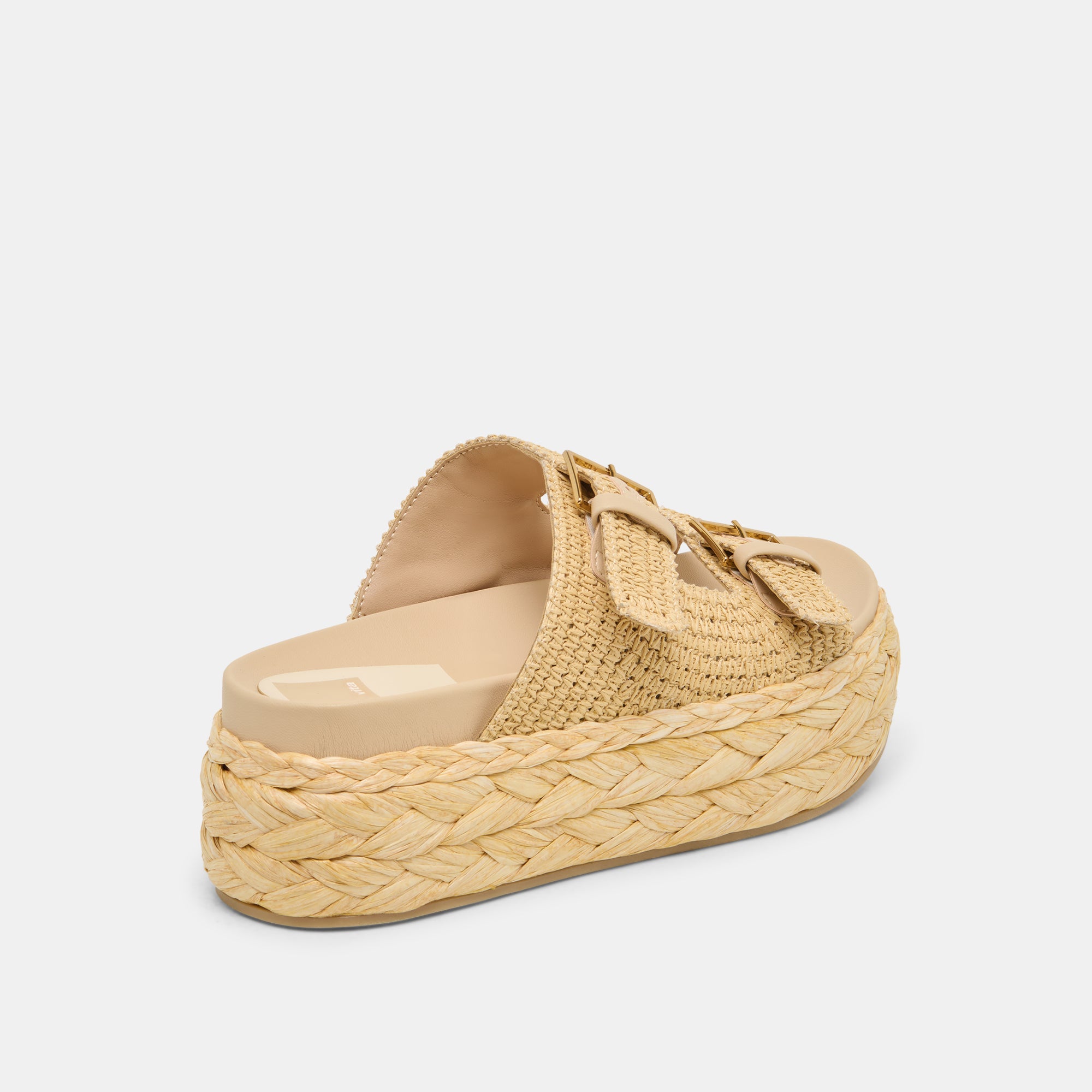 FALYN Women's Woven Raffia Sandals - Lightweight Natural Comfort for Beach, Vacation & Summer Outfits