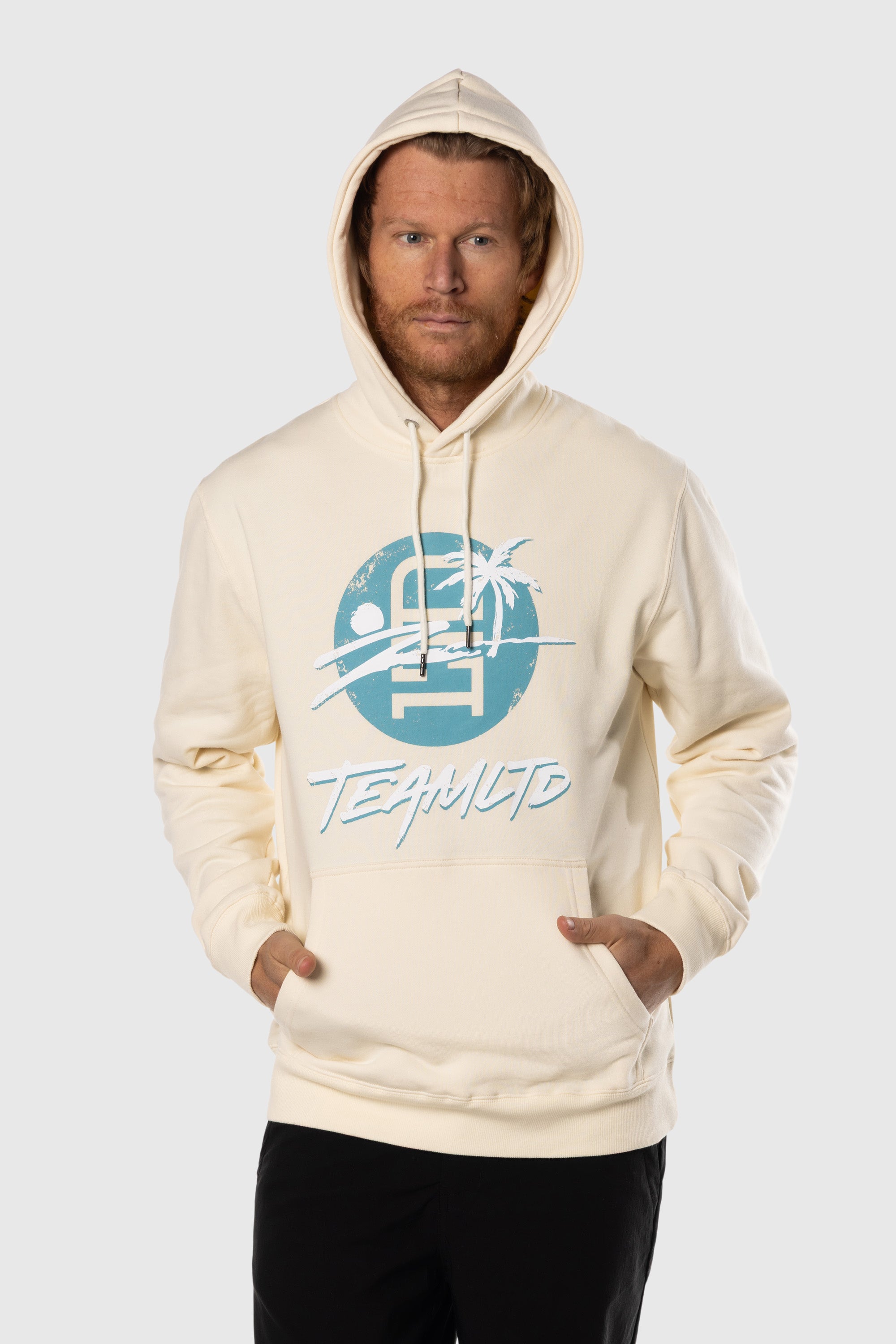 Custom Logo Palm Hoodie - Soft & Comfortable Unisex Pullover for Men & Women - Perfect for Casual Wear, Outdoor Activities & Brand Promotion