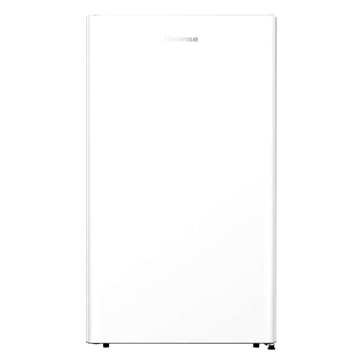 Hisense 124L Mini Bar Fridge - White HRBF126 - Compact Refrigerator for Home, Office, Dorm & Small Spaces - Perfect for Beverages, Snacks & Beauty Products Storage