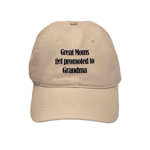 Khaki - Great Moms Get Promoted to Grandma Cap
