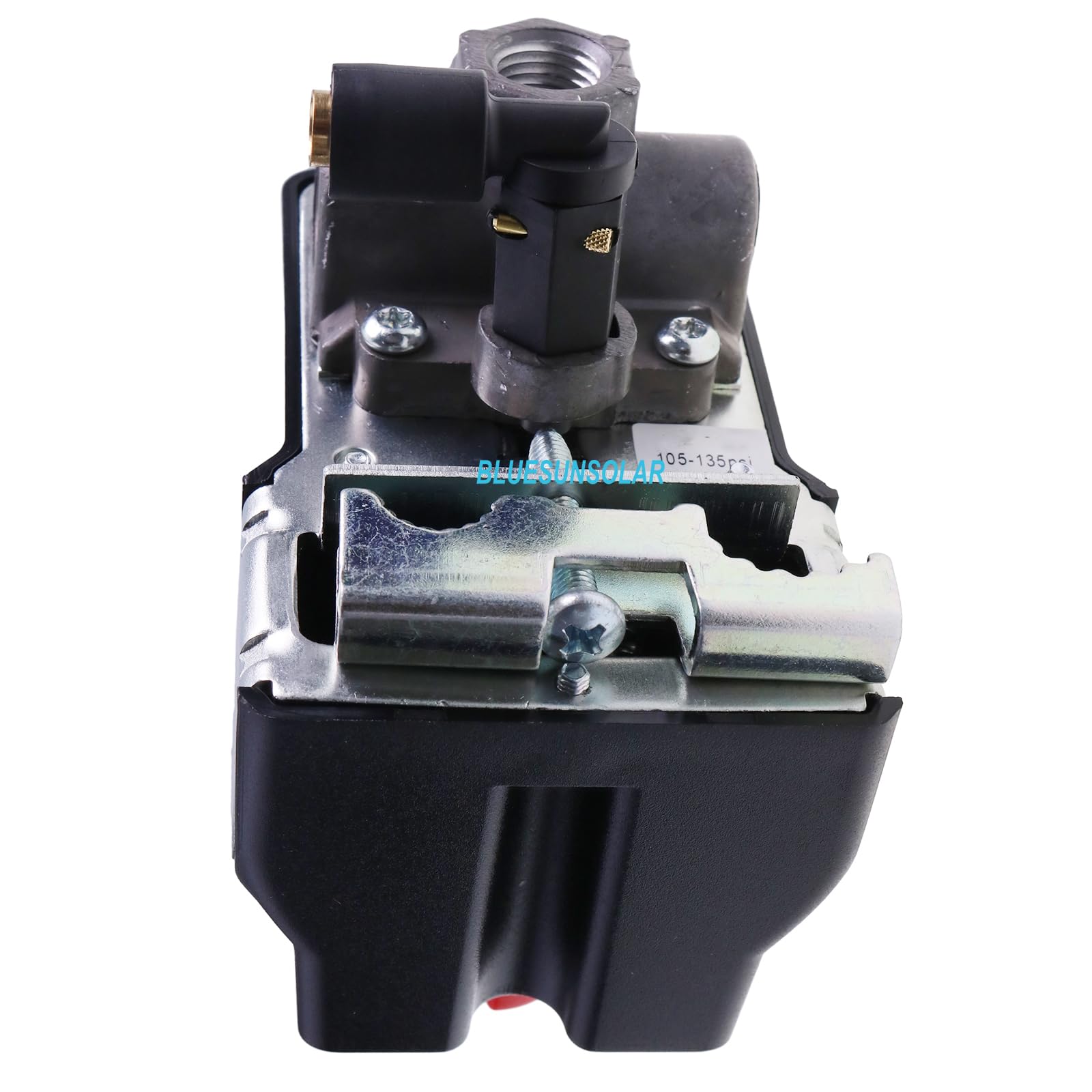 BLUESUNSOLAR 105-135 PSI Air Compressor Pressure Switch 034-0226 Replacement for Powermate LA1683066, PC1682066 & Industrial Air ILC3706056 - Perfect for Industrial Air Compressors, Workshop Tools, and Pneumatic Systems