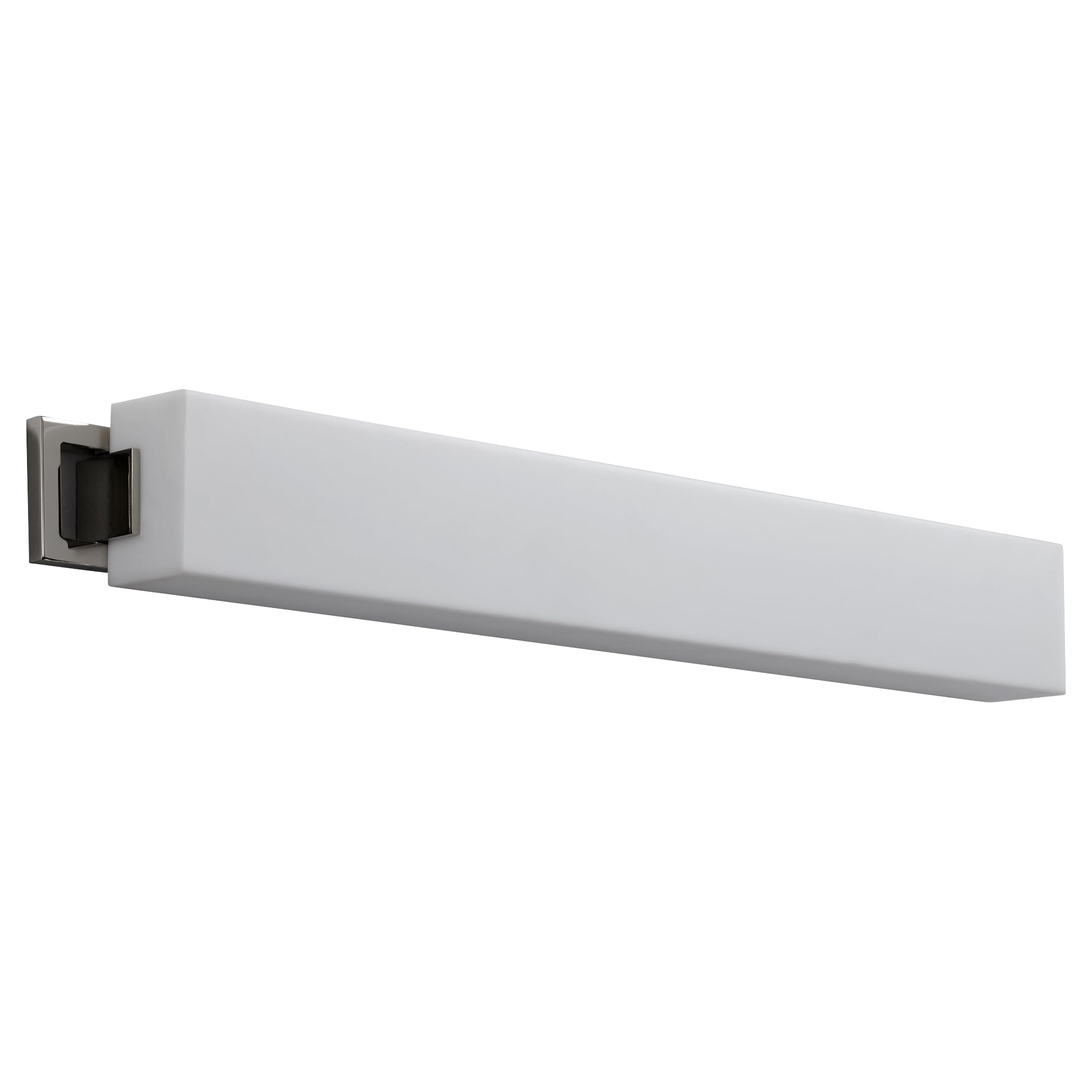 Oxygen 3-552-20 Transitional LED Vanity Mirror with Polished Nickel Finish - Axel Collection Bathroom Lighting for Makeup & Grooming