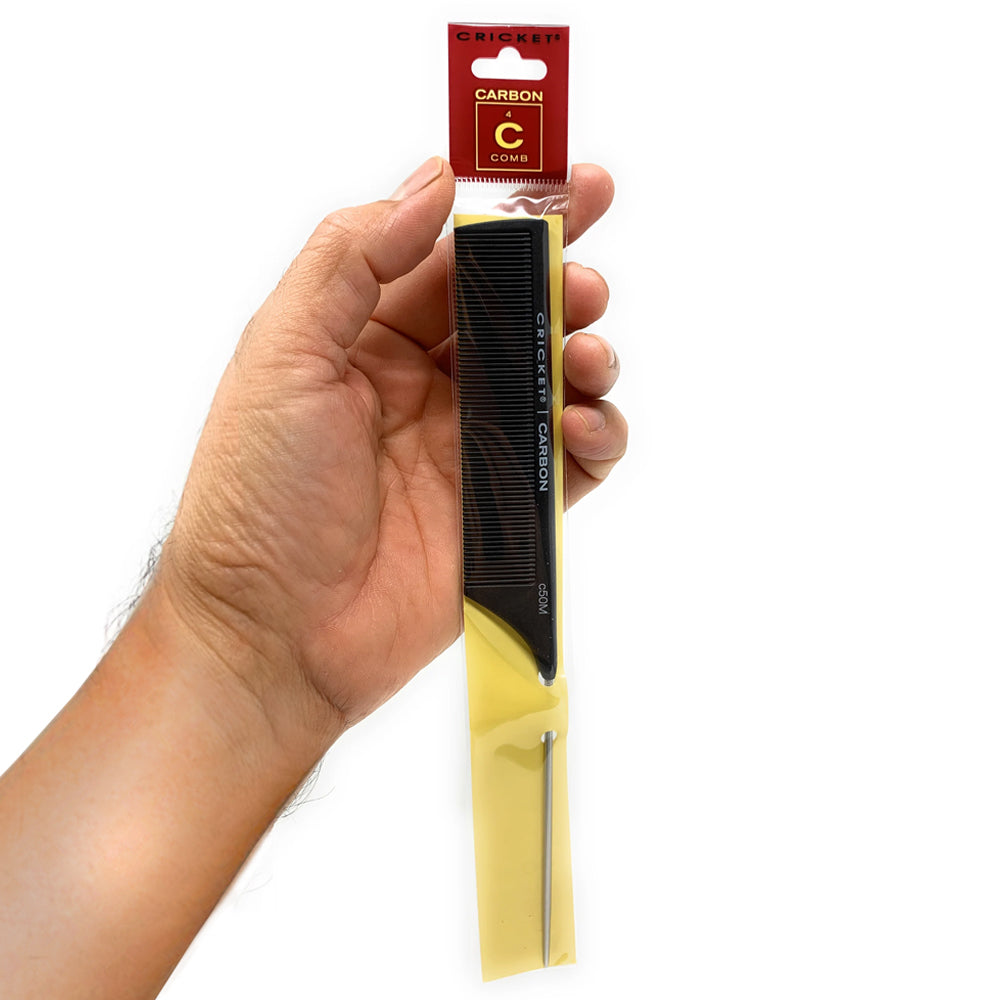 Carbon Comb Heat Comb - Multi-Purpose Heat Resistant Styling Tool (1 Piece) for Hair Styling, Salon Use & DIY Beauty Treatments