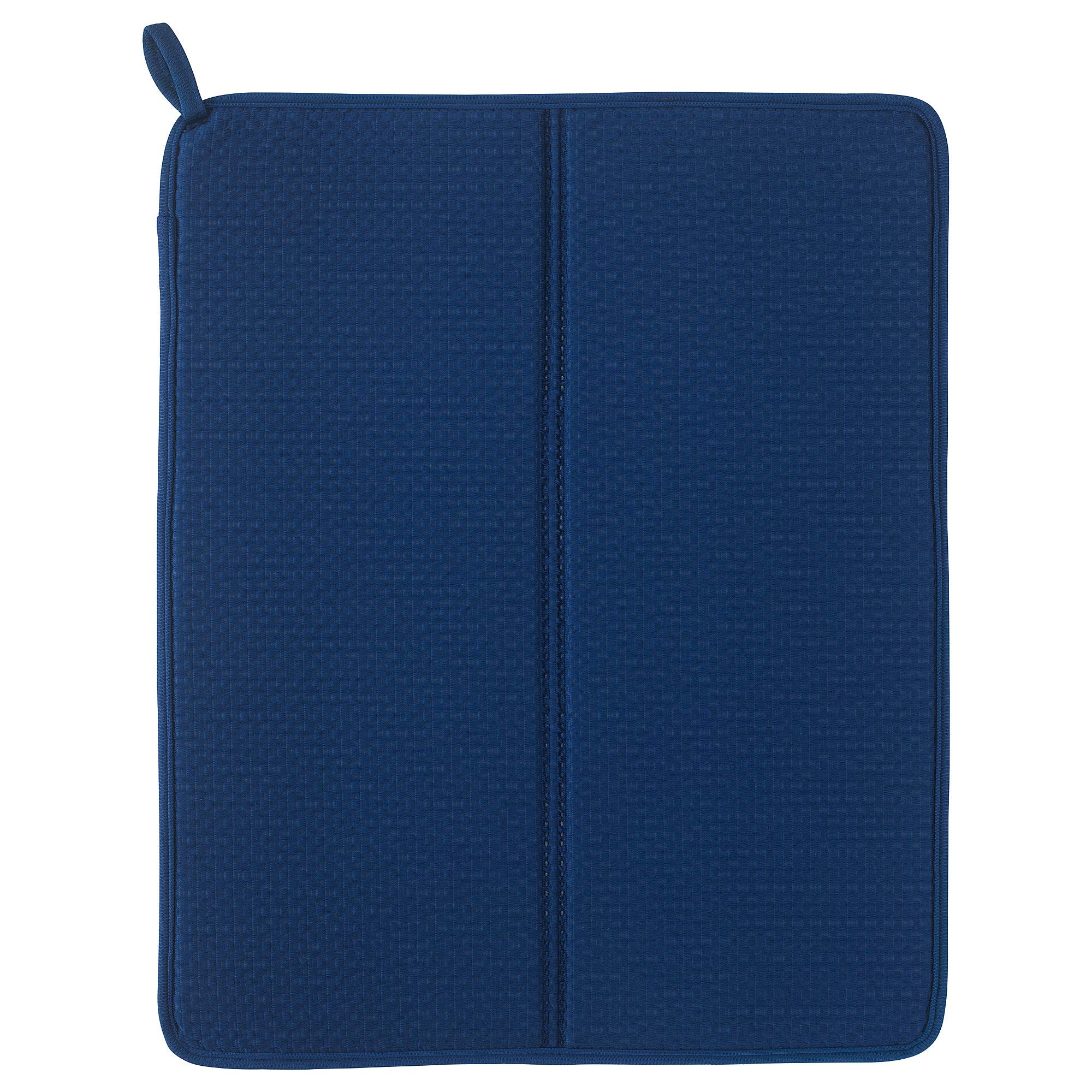 IKEA Nysköljd Dish Drying Mat - Absorbent Kitchen Countertop Mat for Dishes, Cups & Utensils - Blue - Perfect for Kitchen Counter Protection & Drying Dishes After Washing