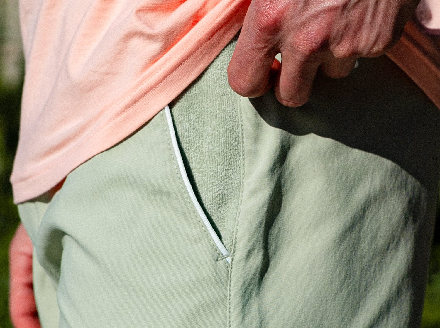 **Men's Basketball Shorts - Desert Sage Color - Breathable & Lightweight for Sports & Casual Wear**