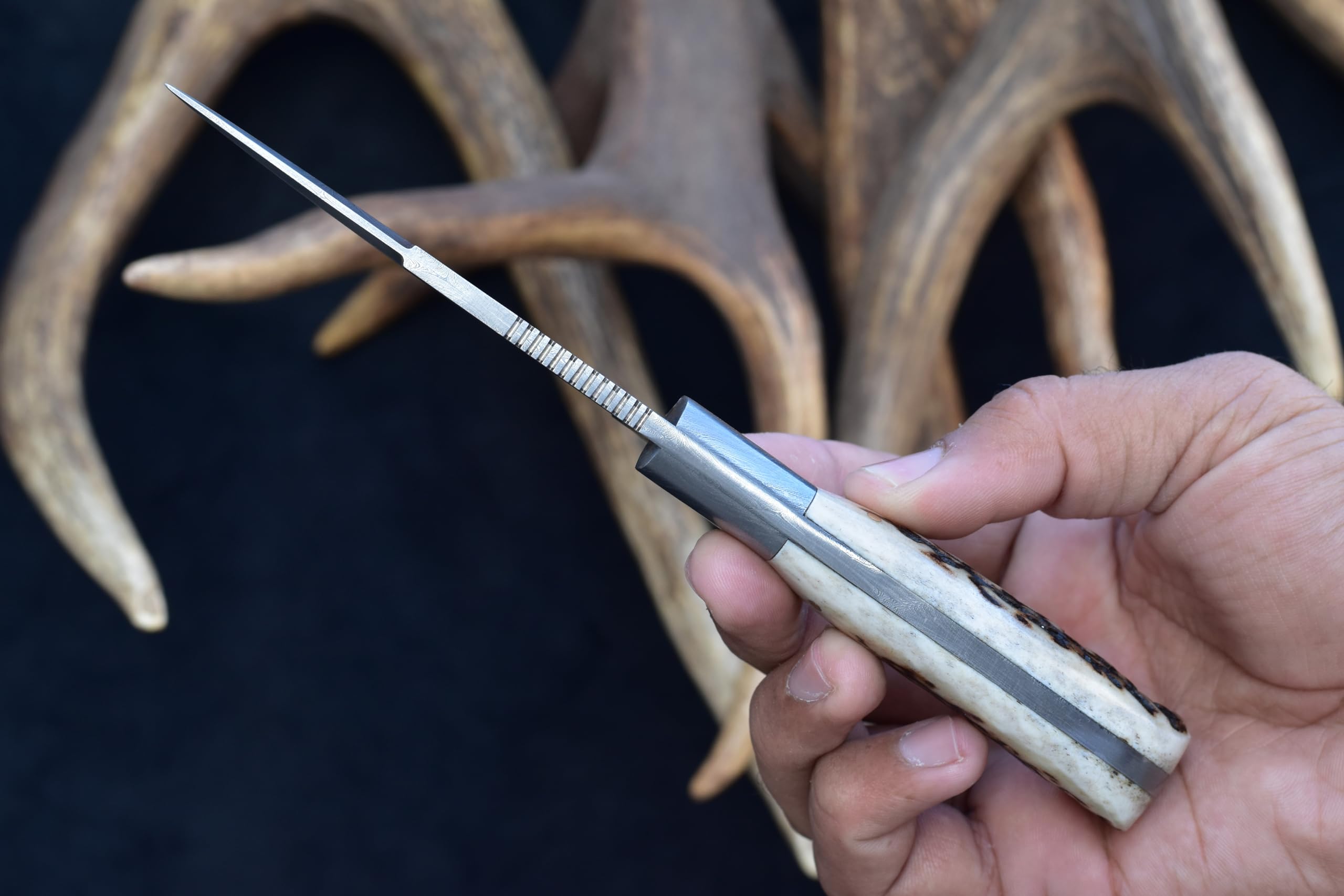 Handmade Damascus Steel Knife 7.5