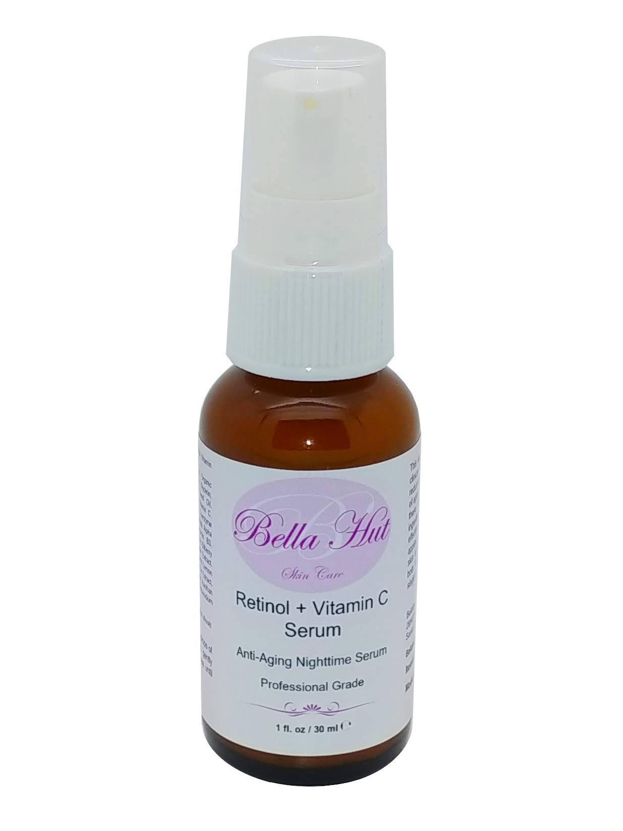 Bellahut Anti-Aging Face Serum 1 oz - Antioxidant Skin Refiner for Wrinkles & Fine Lines | Smooths Skin, Boosts Collagen, Promotes Cell Renewal | Made in USA | Perfect for Night Routine & Daily Skincare Regimen