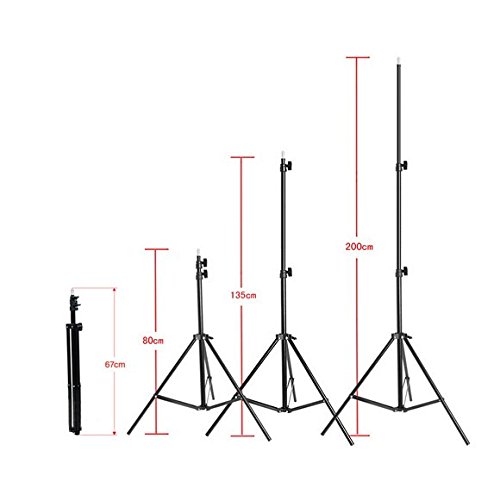 GOWE Professional Photography Lighting Kit - 5500K 135W Daylight Studio Bulb with Light Stand & Octagon Softbox for Portrait, Product, and YouTube Video Shooting