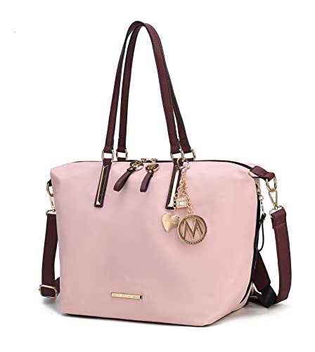 Janois Solid Blush-burgundy