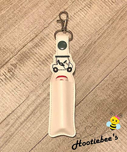 Golf Cart Hand Sanitizer Holder & Lip Balm Holder - Perfect for Golf Accessories, Car Organizer, and Outdoor Activities