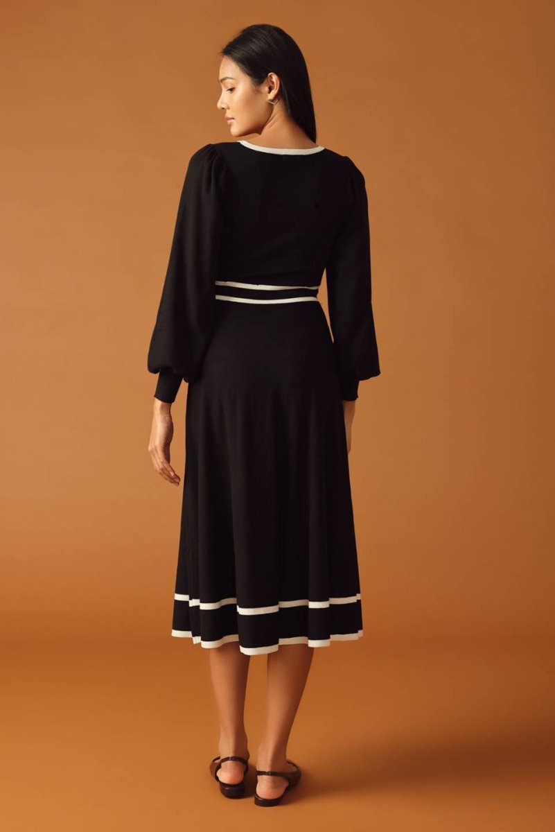 Stylish Caught Up Sweater Midi Dress for Women | Cozy Knit Long Sleeve Bodycon Dress | Perfect for Fall, Winter, Date Nights & Office Wear