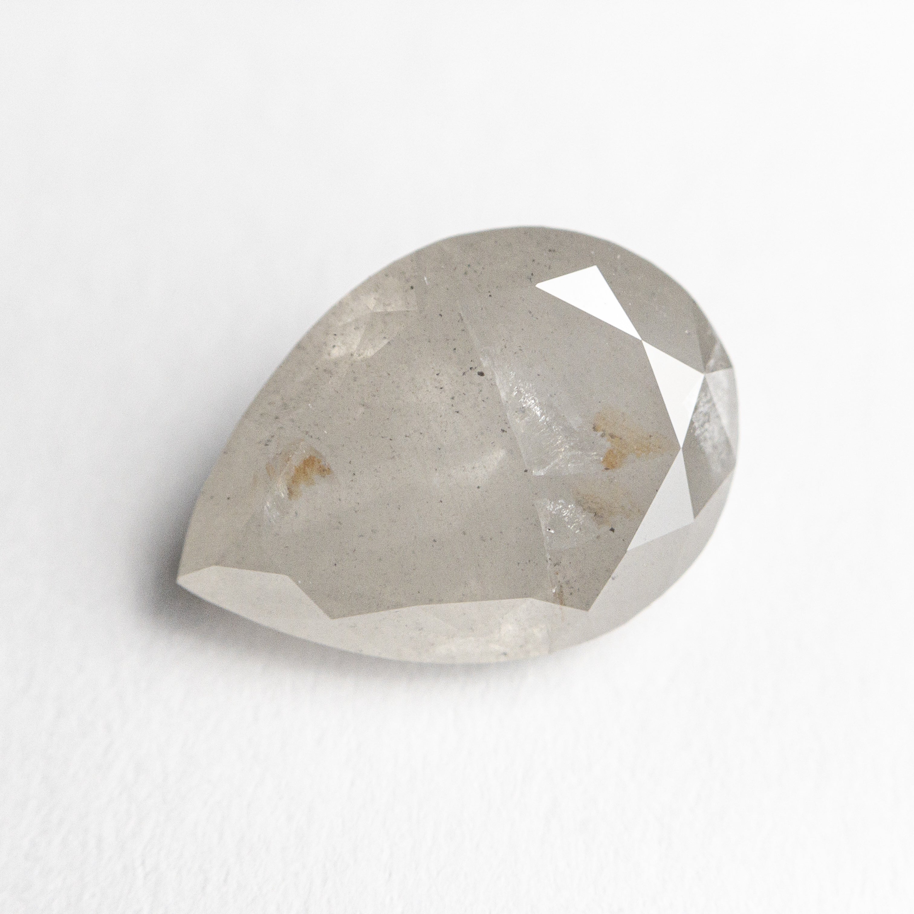 2.40ct Pear-Shaped Double Cut Diamond - 10.70x7.68x4.15mm - Premium Loose Gemstone for Engagement Rings & Jewelry Making