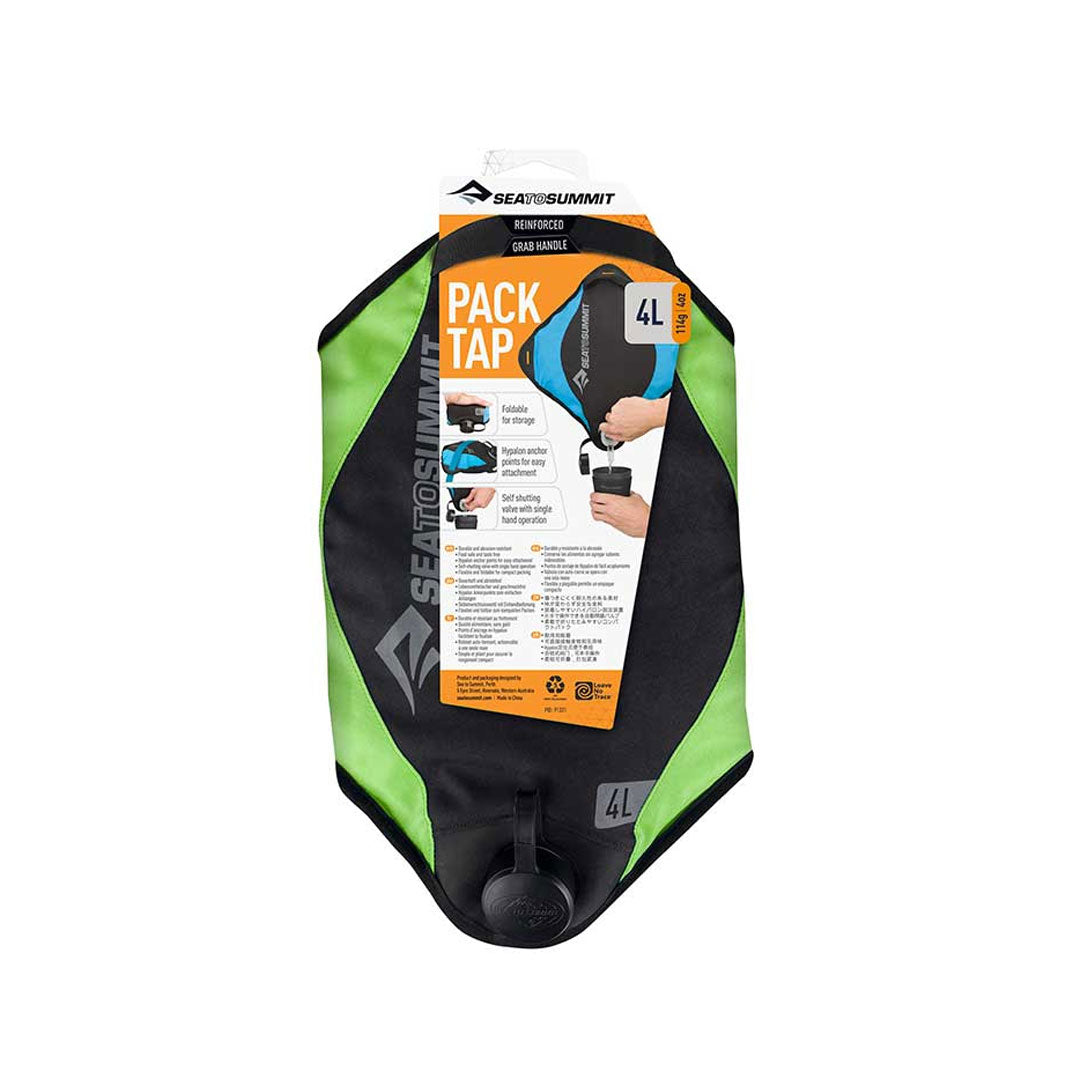 Sea To Summit Pack Tap Water Bladder 4L - Lightweight Collapsible Hydration Reservoir for Hiking, Camping & Outdoor Adventures