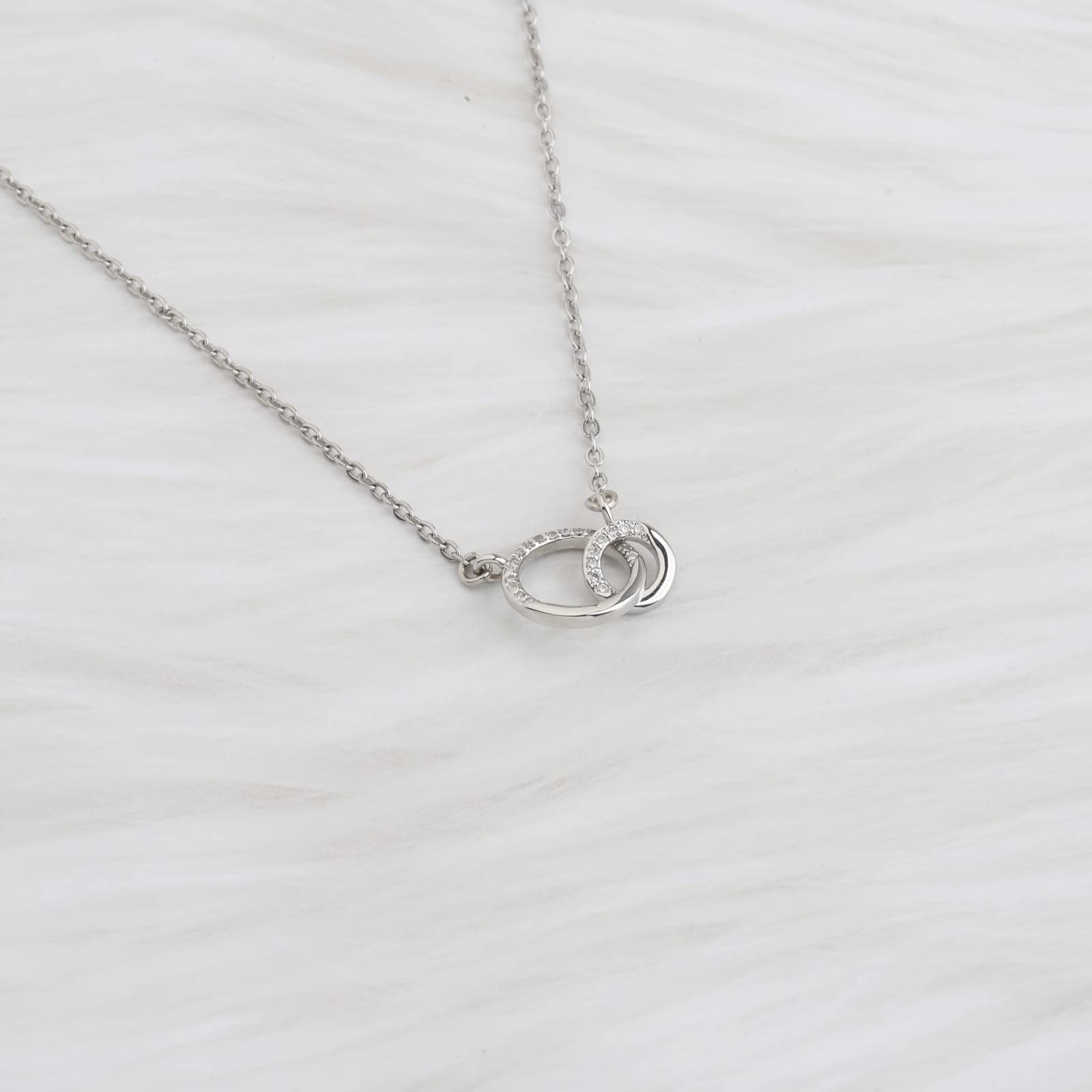 TGBJE Sister of the Groom Necklace - Elegant Wedding Jewelry Gift for Bride's Sister, Future Sister-in-Law & Step Sister - Perfect for Bridal Party, Rehearsal Dinner & Wedding Day Accessories