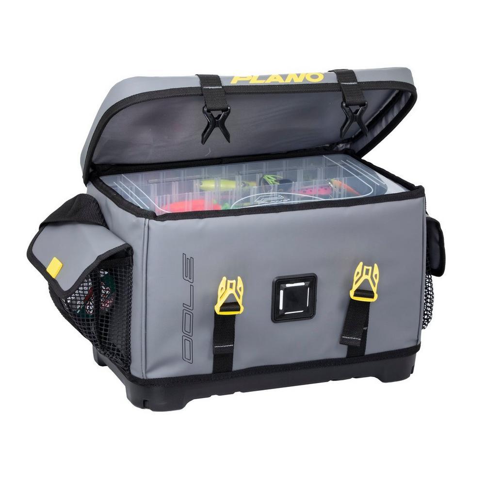 Plano Z Series Tackle Bag - Premium Fishing Gear Storage for Bass, Trout & Saltwater - Waterproof & Durable Tackle Organizer for Boat, Kayak & Shore Fishing