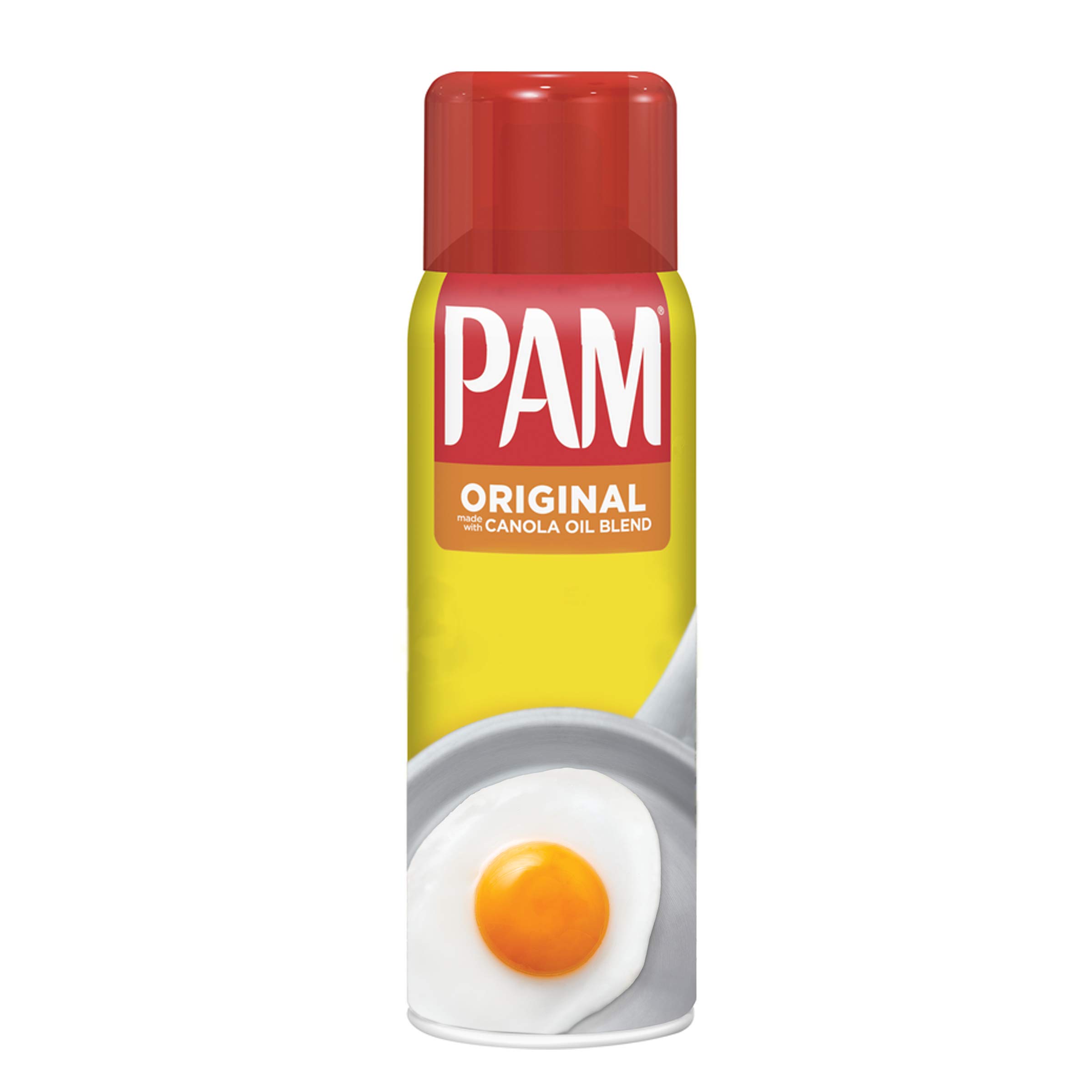 PAM Original Non-Stick Cooking Spray - 6 Oz Can - Healthy Oil Alternative for Baking, Frying & Grilling - Perfect for Pans, Grills & Bakeware