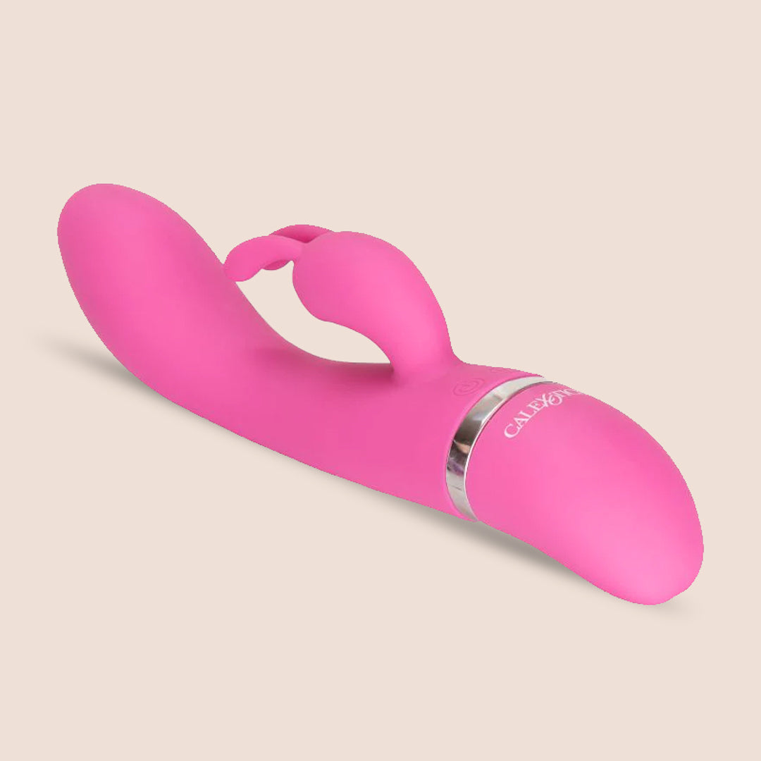 Foreplay Frenzy™ Bunny Rabbit Vibrator - Dual Motor G-Spot & Clitoral Stimulator with Curved Tip for Powerful Orgasms | Perfect for Couples Play & Solo Pleasure