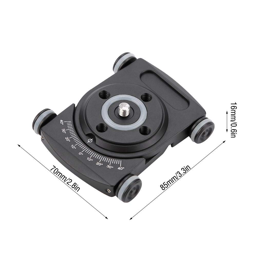 Acouto Tabletop Camera Slider - Smooth Trackless Video Rail for DSLR & Film Cameras - Perfect for Product Shoots, Vlogging & Studio Photography