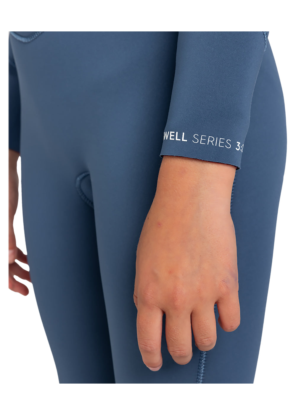 Roxy Girls Swell Series 3/2mm Back Zip Steamer Wetsuit for Kids - Youth Full Body Neoprene Surfing Suit for Cold Water Swimming, Diving & Water Sports