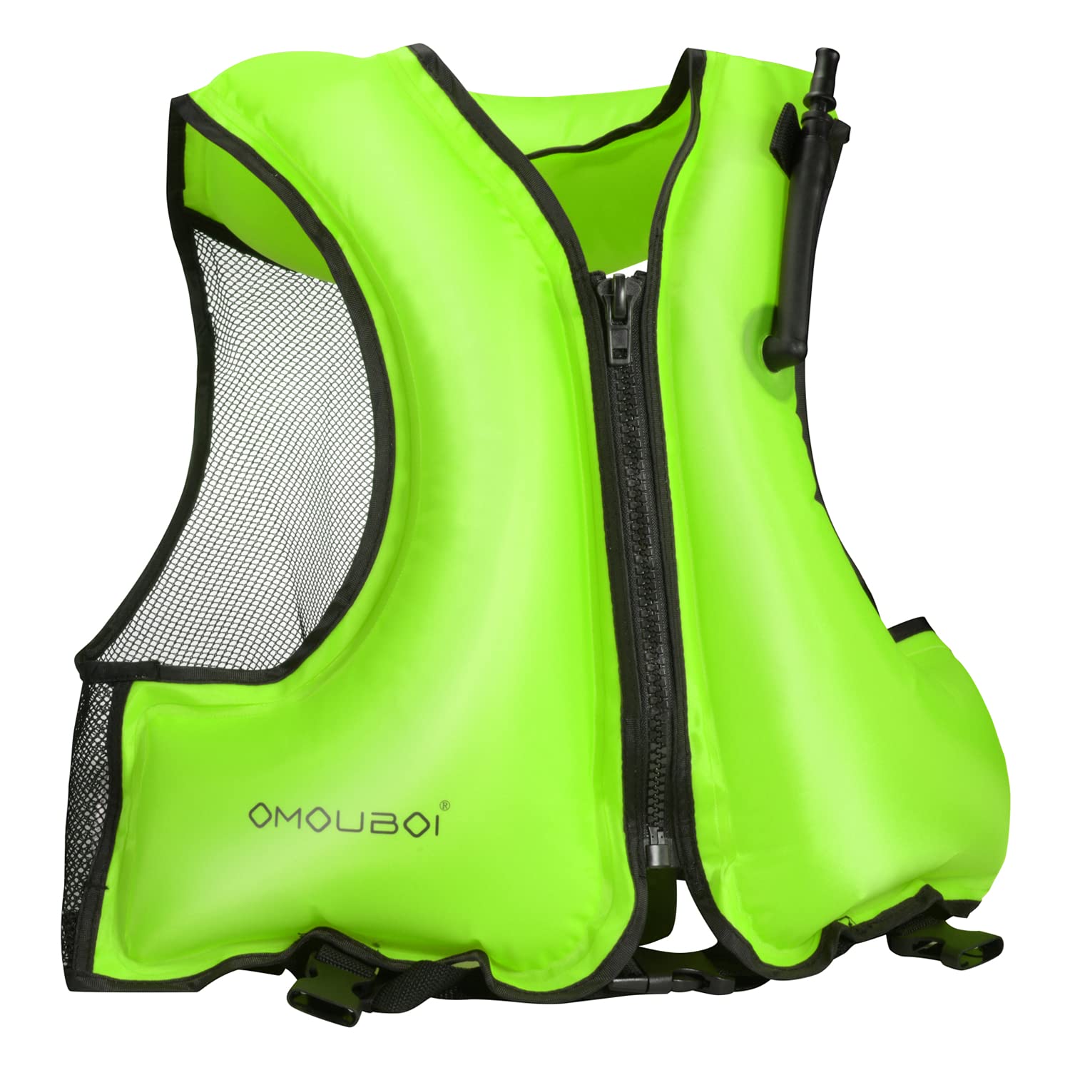 **Inflatable Snorkel Vest for Adults – Adjustable Safety Swim Jacket for Men & Women (40-100kg) – Perfect for Snorkeling, Kayaking, Paddle Boarding, Fishing & Surfing – Lightweight & Comfortable for Water Sports & Beach Activities**