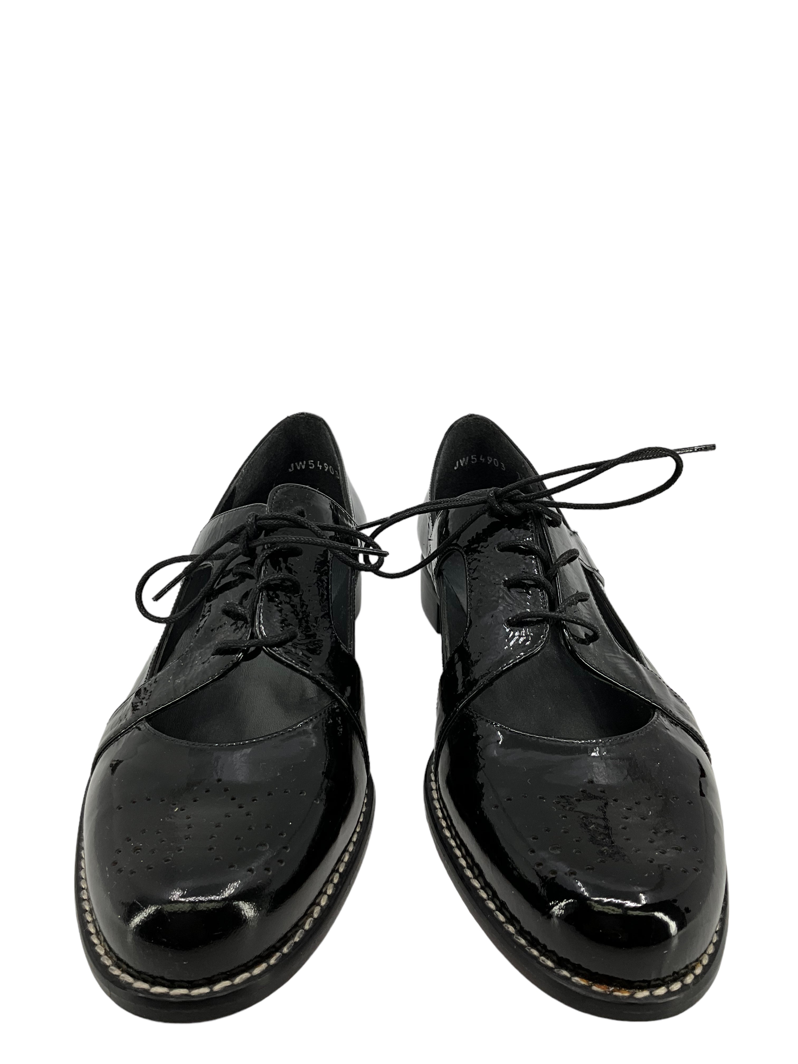 Stuart Weitzman Women's Lace Up Loafers Size 7.5 - Comfortable Slip-On Shoes for Work, Office & Casual Outfits