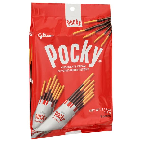Pocky Sticks Japanese Snack Variety Pack - 3 Flavors (Strawberry, Chocolate, Cookies & Cream) | Authentic Asian Treats for Parties, Gifts & Office Snacks