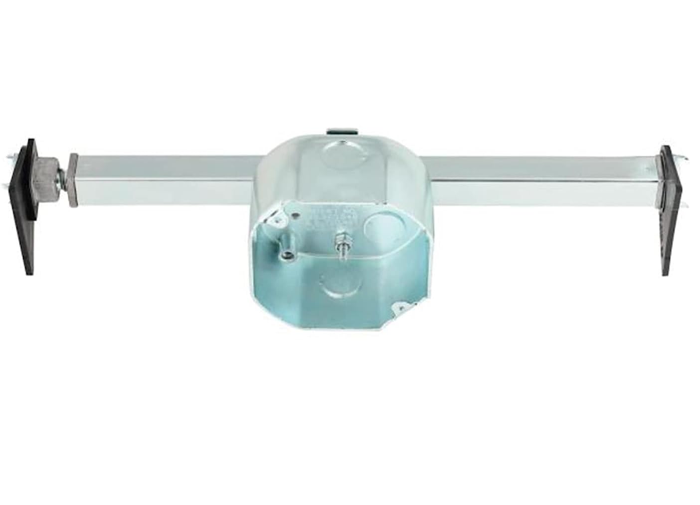 Ceiling Fan Mounting Bracket - Heavy Duty Saf-T-Brace with Locking Teeth (3 Teeth Design) for Secure Installation - Compatible with 2-1/8