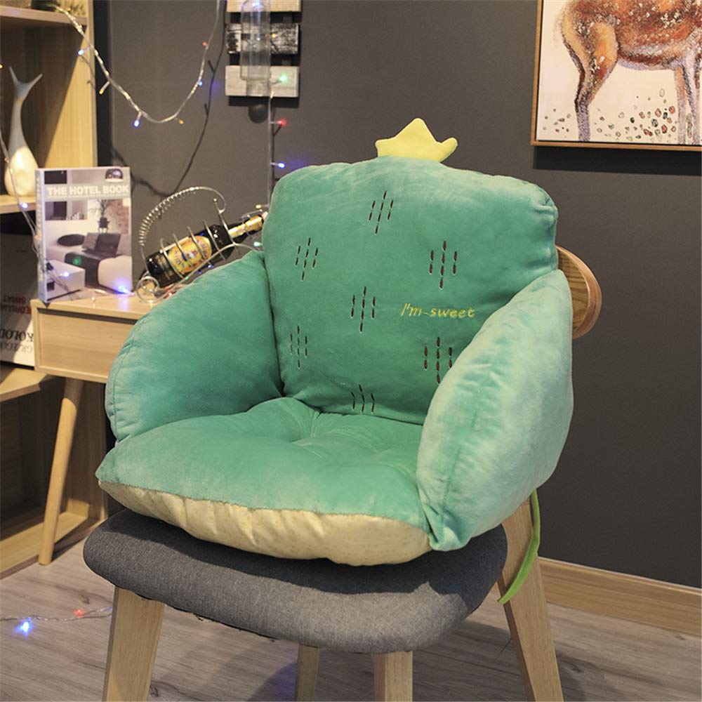 WUYU Plush Cactus Sofa Chair - Comfortable Tummy Time & Seated Support for Babies, Office & Home Use - Soft Fruit-Shaped Cushion for Relaxing, Lounging & Playtime