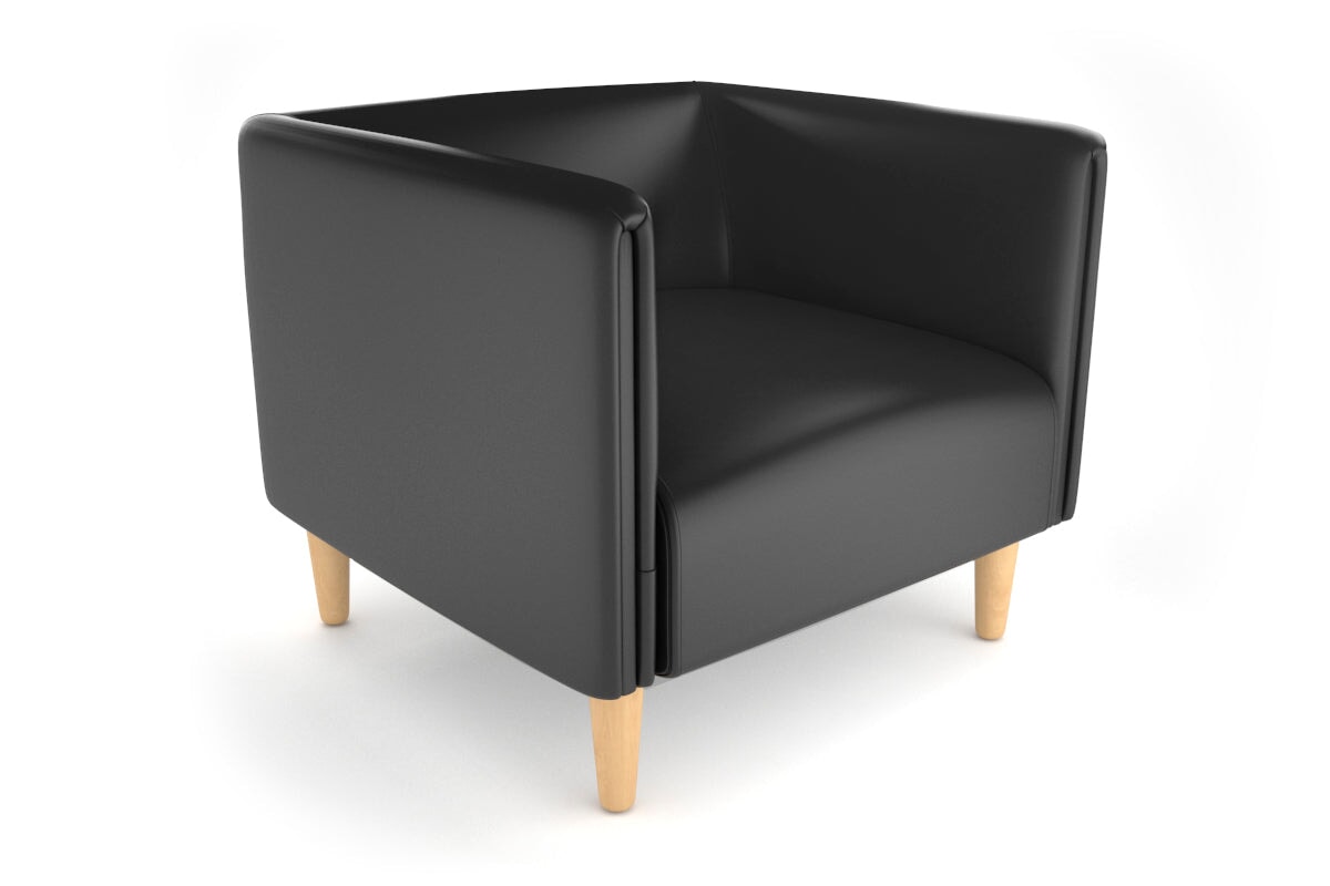 Drej 2.0 Lounge Chair with Square Arms - Modern Single Seater Sofa for Living Room, Bedroom or Office