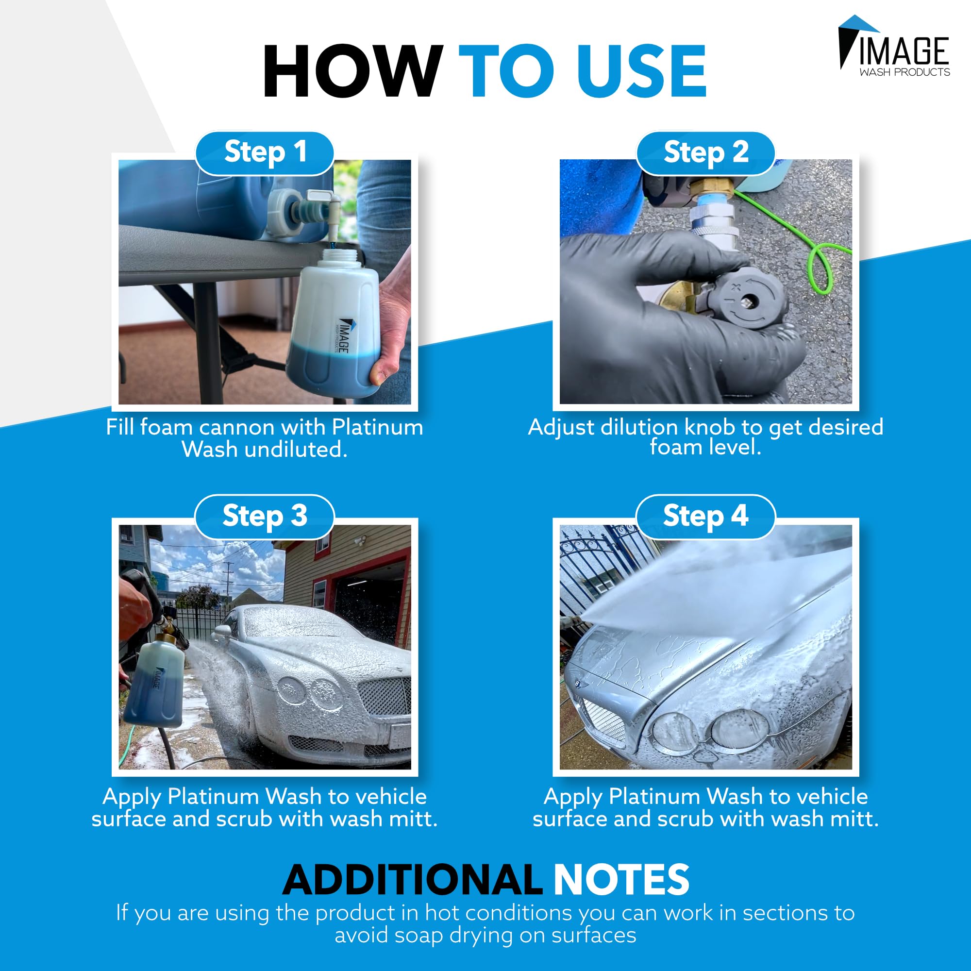 Platinum Wash - Professional Grade Concentrated Truck Wash Soap for Trucks, RVs, Cars, Boats & Equipment | High Lubricity Foaming Formula | 5-Gallon Bulk Size | Perfect for Heavy Duty Cleaning, Fleet Maintenance & Vehicle Detailing