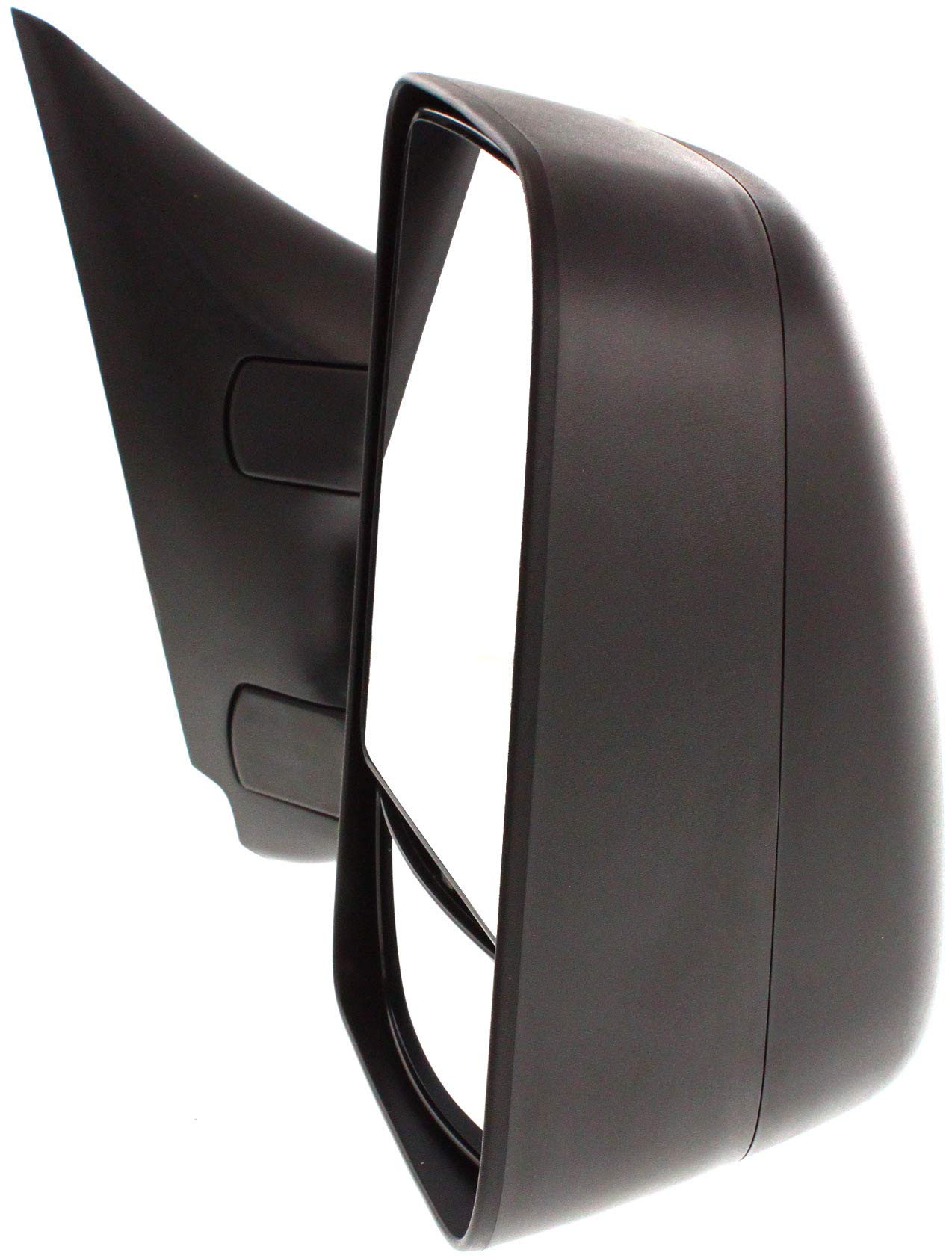 Kool Vue Power Heated Towing Mirrors for 2008-2015 Nissan Titan - Driver & Passenger Side with Memory Function & Textured Finish | Enhanced Visibility for Towing & Winter Driving