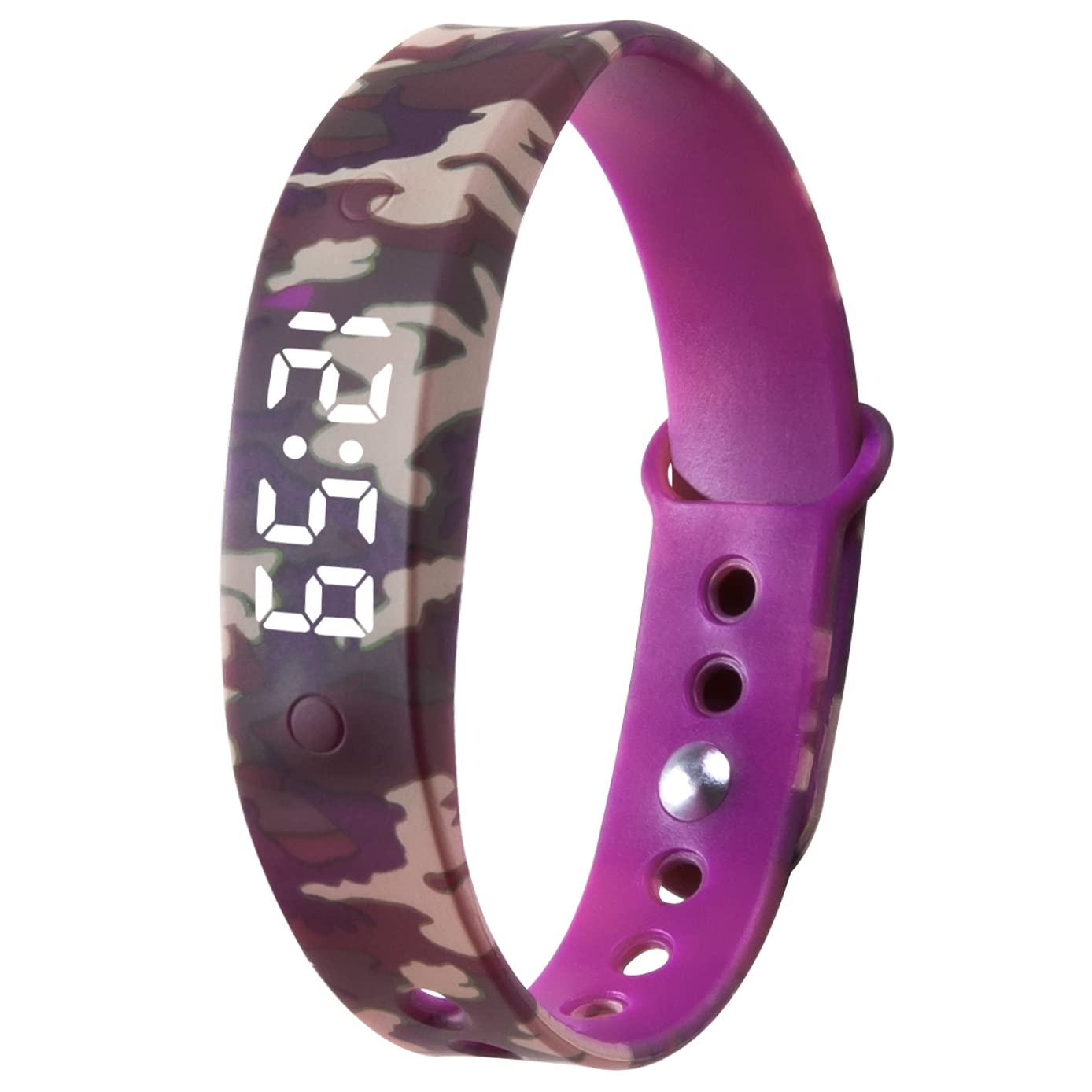VB150 Vibrating Alarm Watch - 15 Customizable Vibration Alarms with Countdown Timer | Silent Alarm for Meetings, Sleep & Hearing Impaired | Waterproof Fitness Tracker Watch